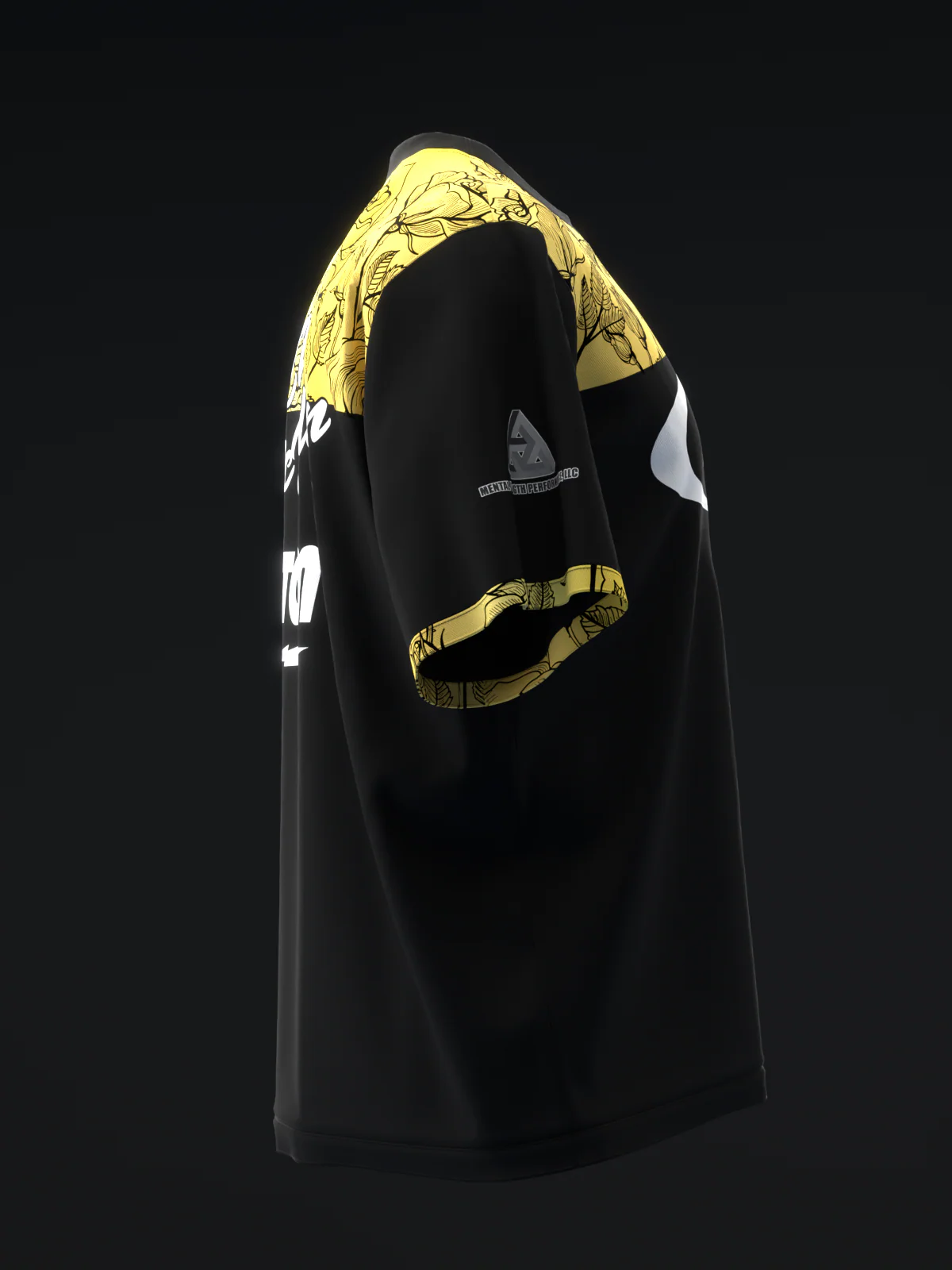 Chris Mcmillan 2026 - Floral 2Tone Colorway Gold - Bowling Jersey - Image 4