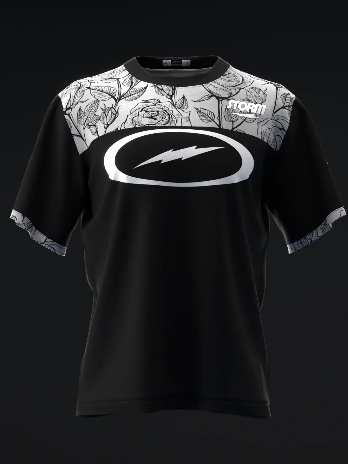 Chris Mcmillan 2026 - Floral 2Tone Colorway Silver - Bowling Jersey - Image 2
