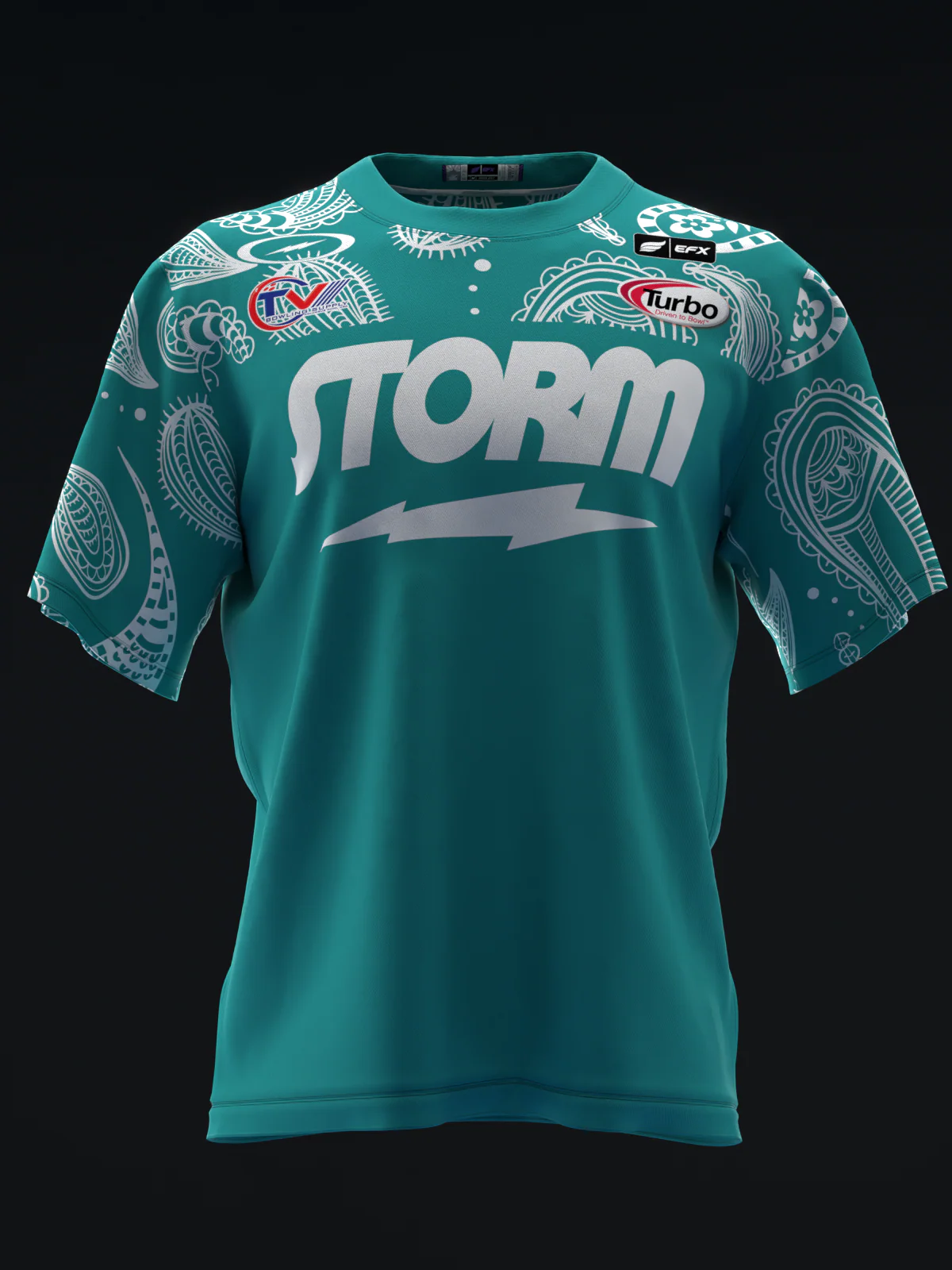 Chris Via 2024 - Cactus Paisley - Bowling Jersey - Image 2