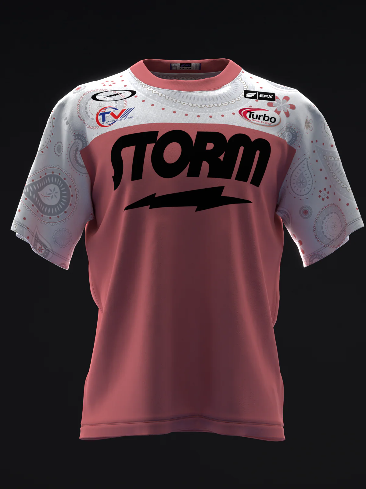 Chris Via 2024 - Dahlia Paisley - Bowling Jersey - Image 2