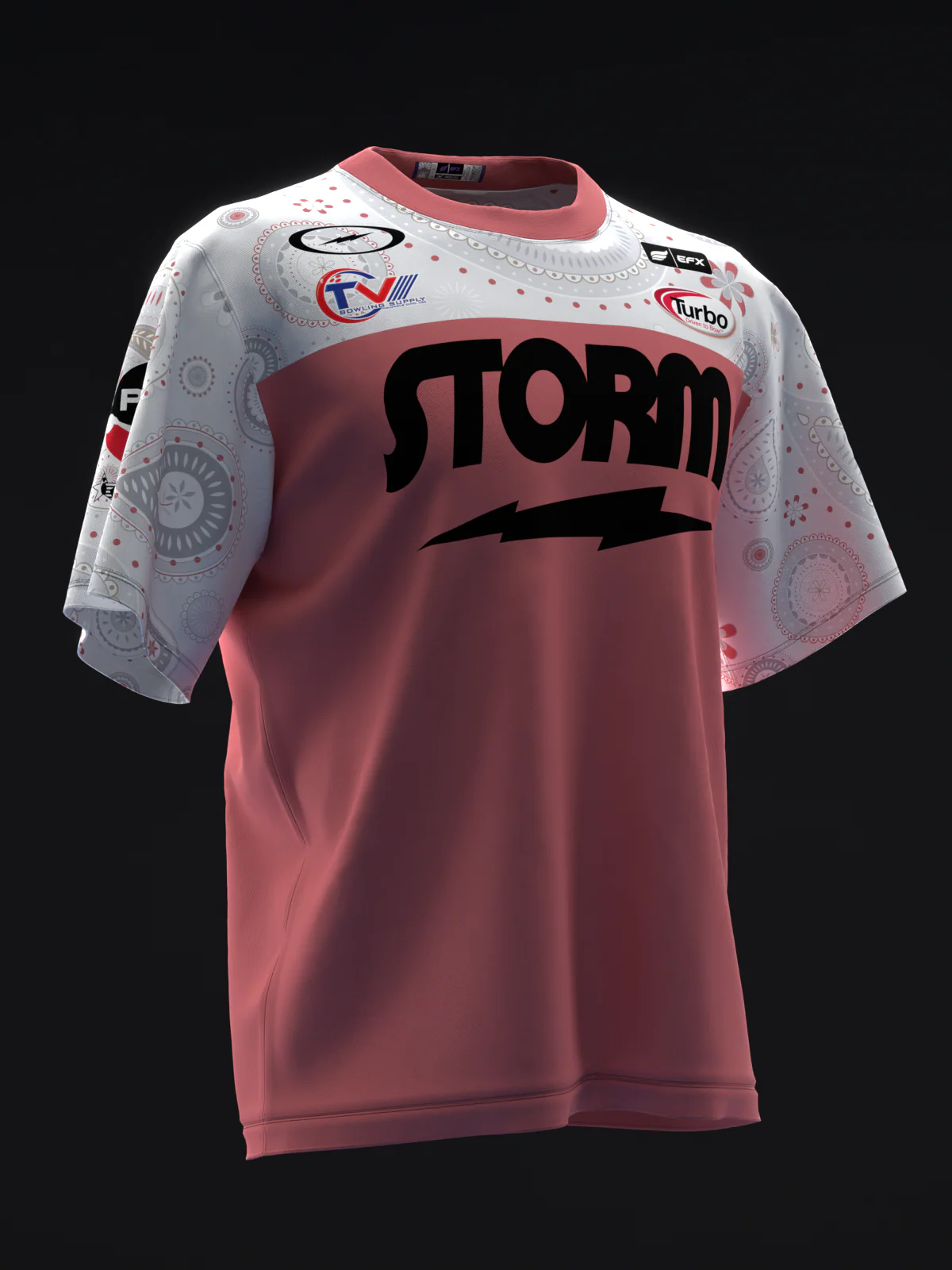 Chris Via 2024 - Dahlia Paisley - Bowling Jersey - Image 3