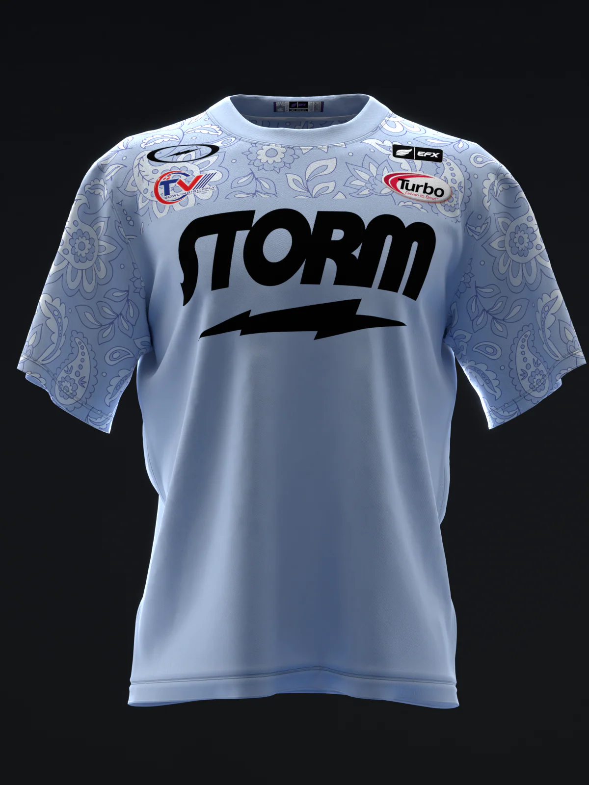 Chris Via 2024 - Mosaic Paisley - Bowling Jersey - Image 2