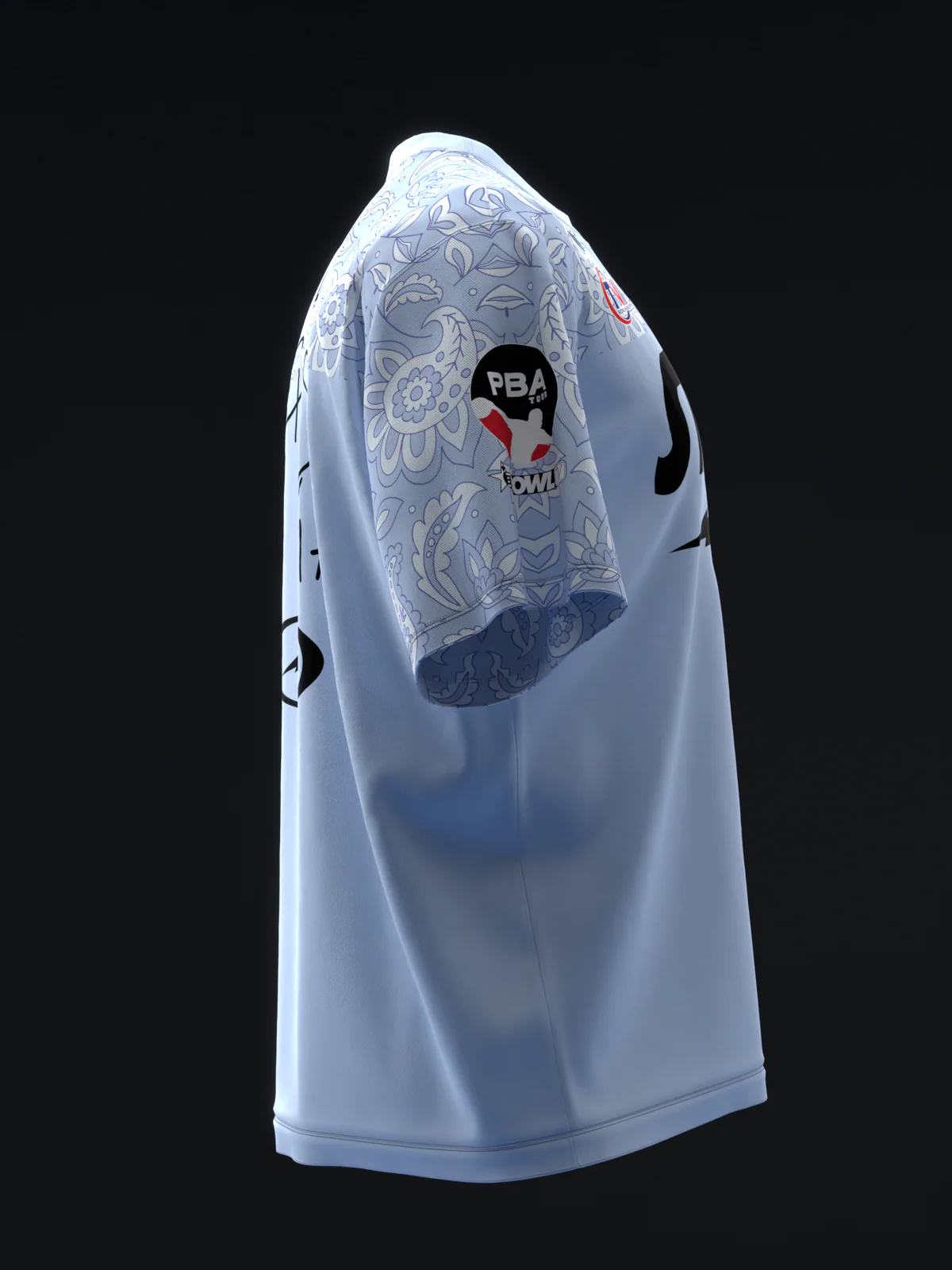 Chris Via 2024 - Mosaic Paisley - Bowling Jersey - Image 4
