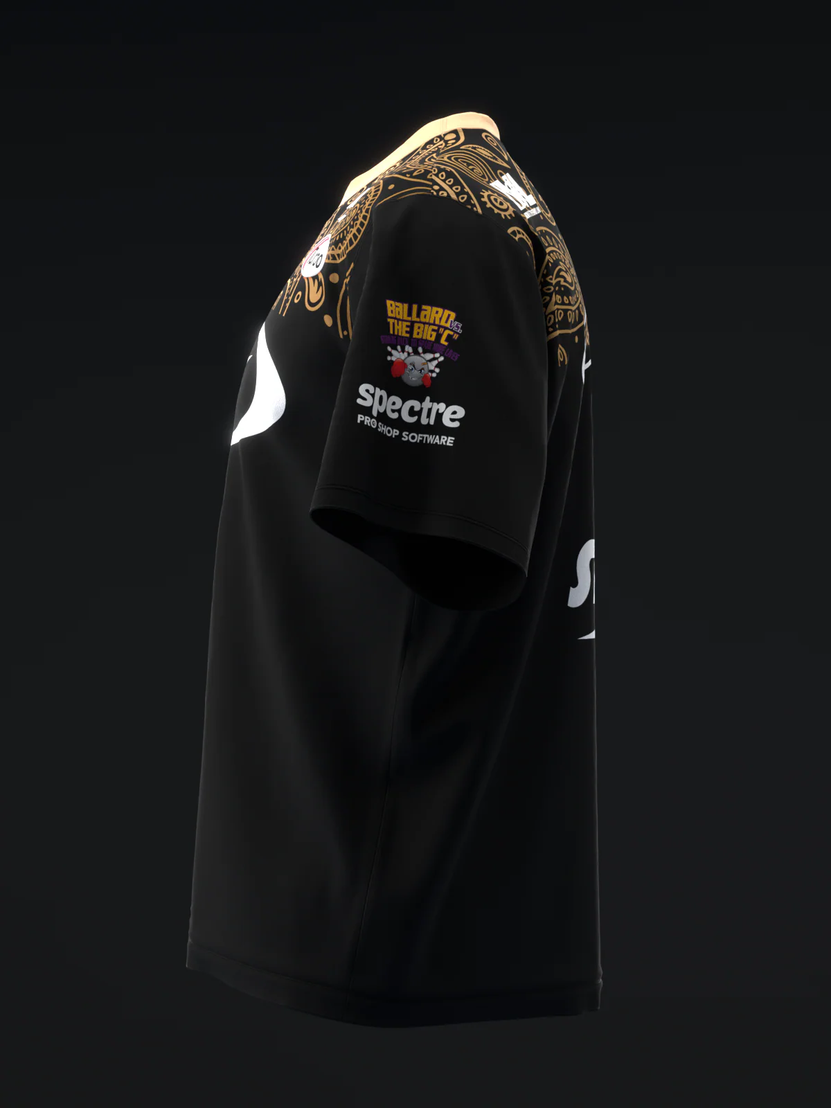 Chris Via 2026 - Intricate Paisley - Bowling Jersey - Image 6