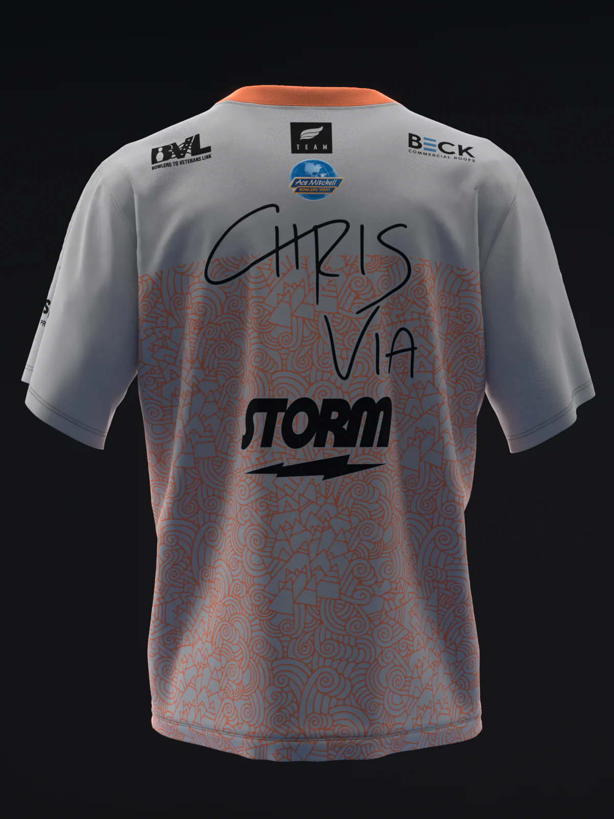 Chris Via 2026 - Mountain Stract - Bowling Jersey - Image 5