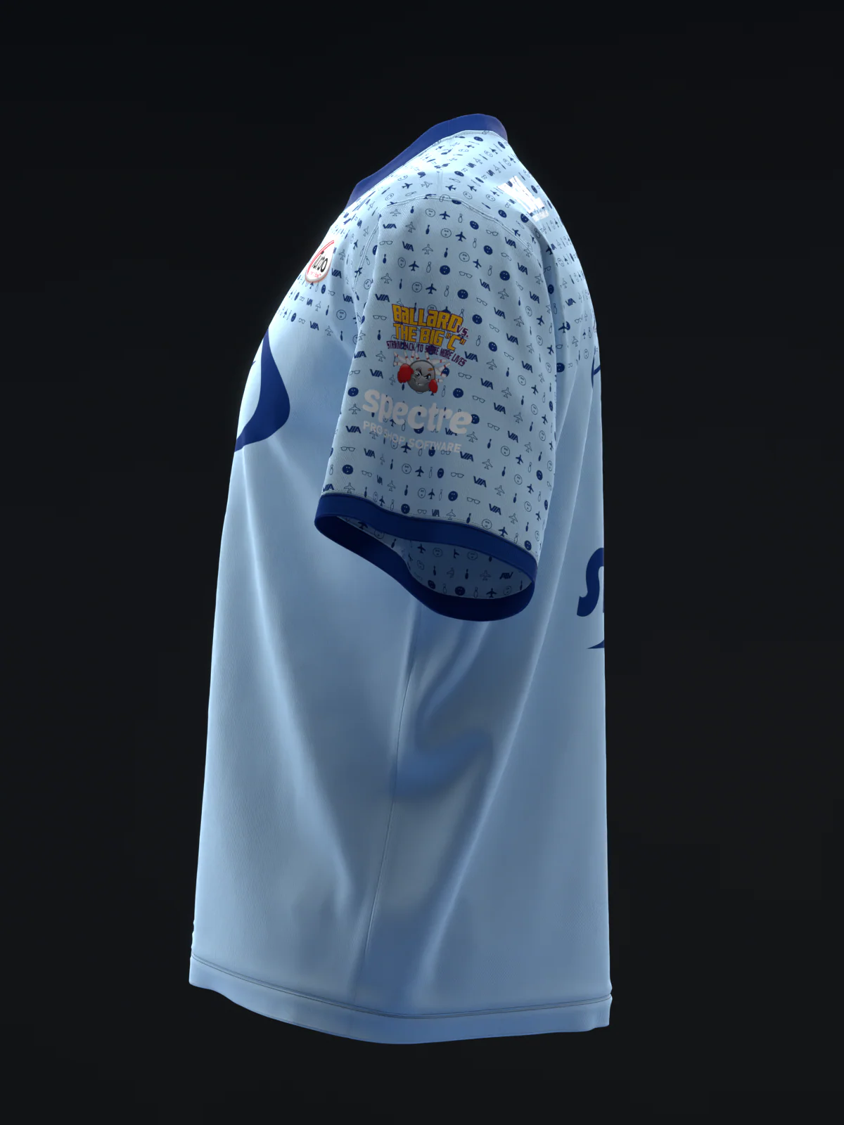 Chris Via 2026 - Travel Collage - Bowling Jersey - Image 6