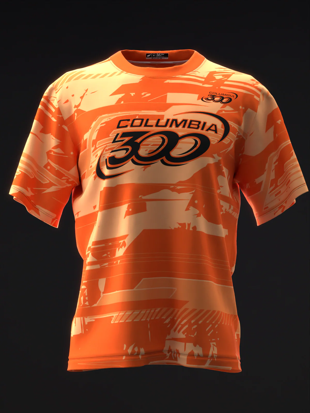 Columbia 300 - Piranha Solid - Bowling Jersey - Image 2