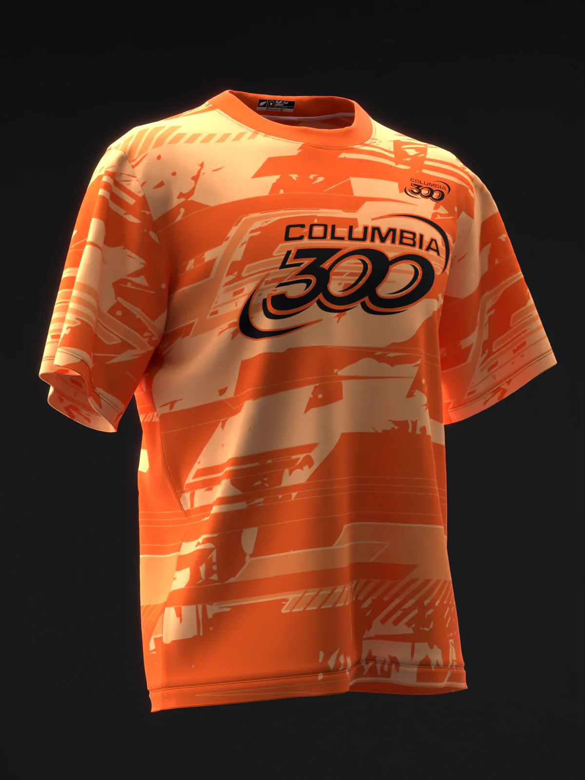 Columbia 300 - Piranha Solid - Bowling Jersey - Image 3