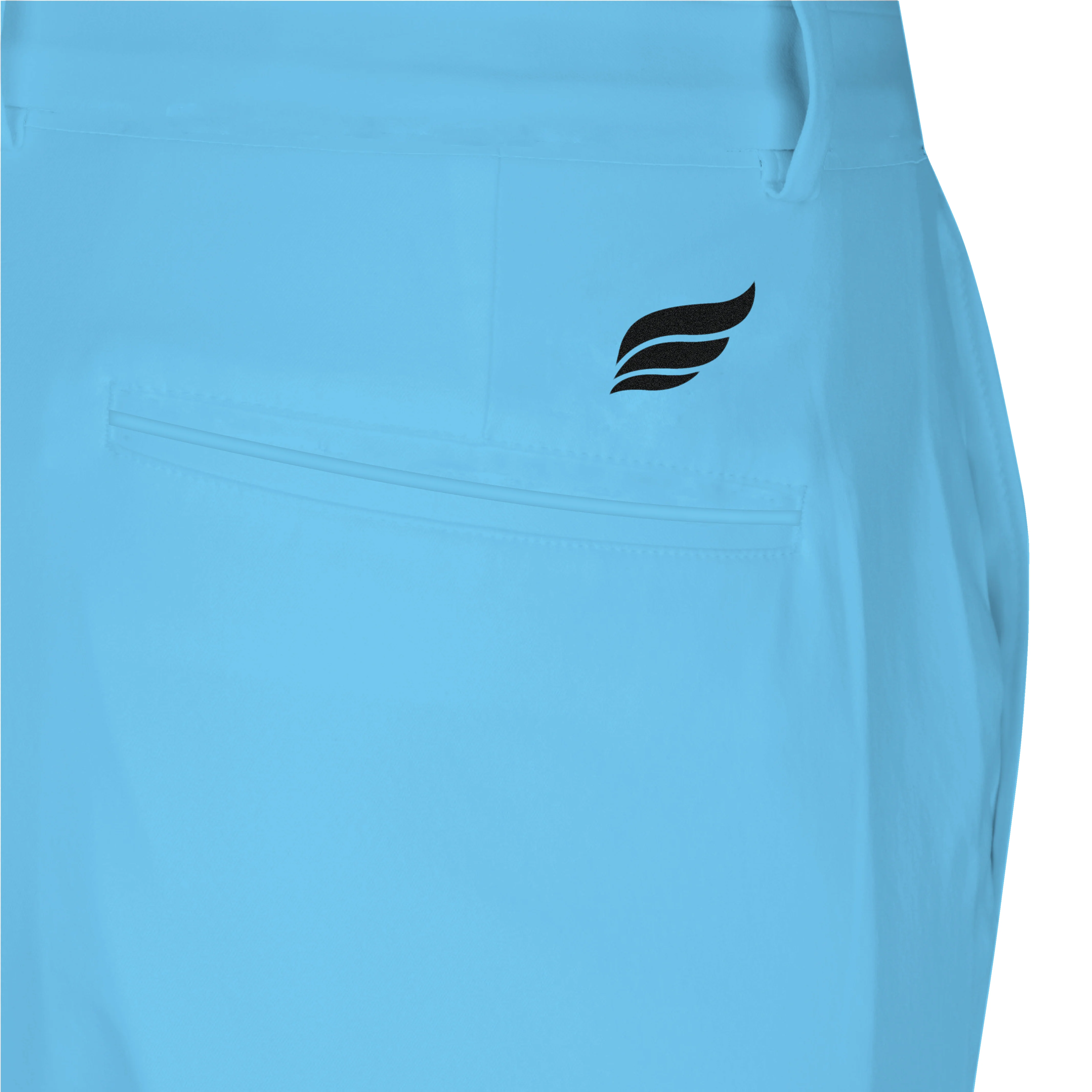 EFX Bowling Shorts - Neon Light Blue - Image 2