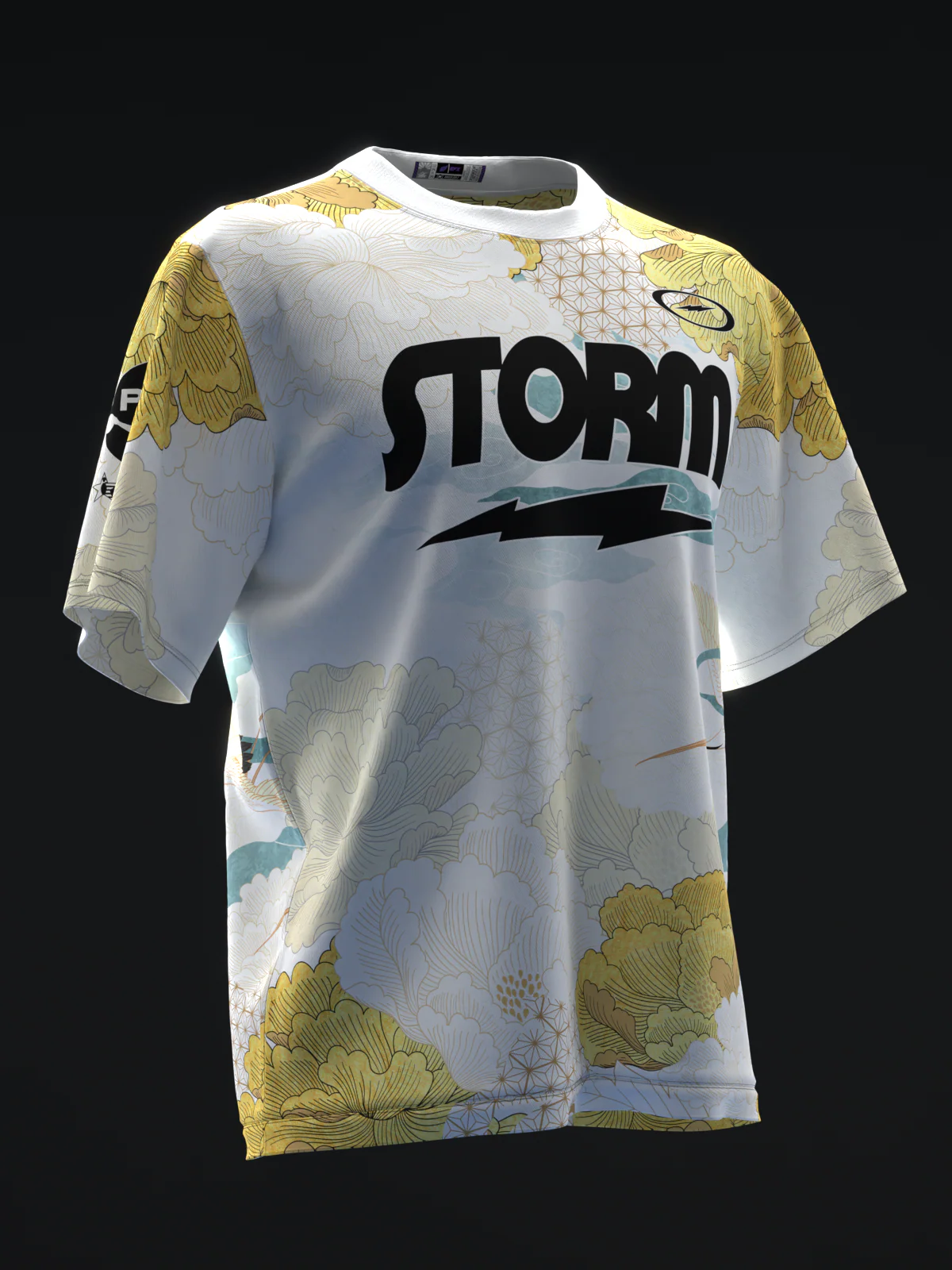 Cortez Schenck 2024 - Japanese Crane - Bowling Jersey - Image 3