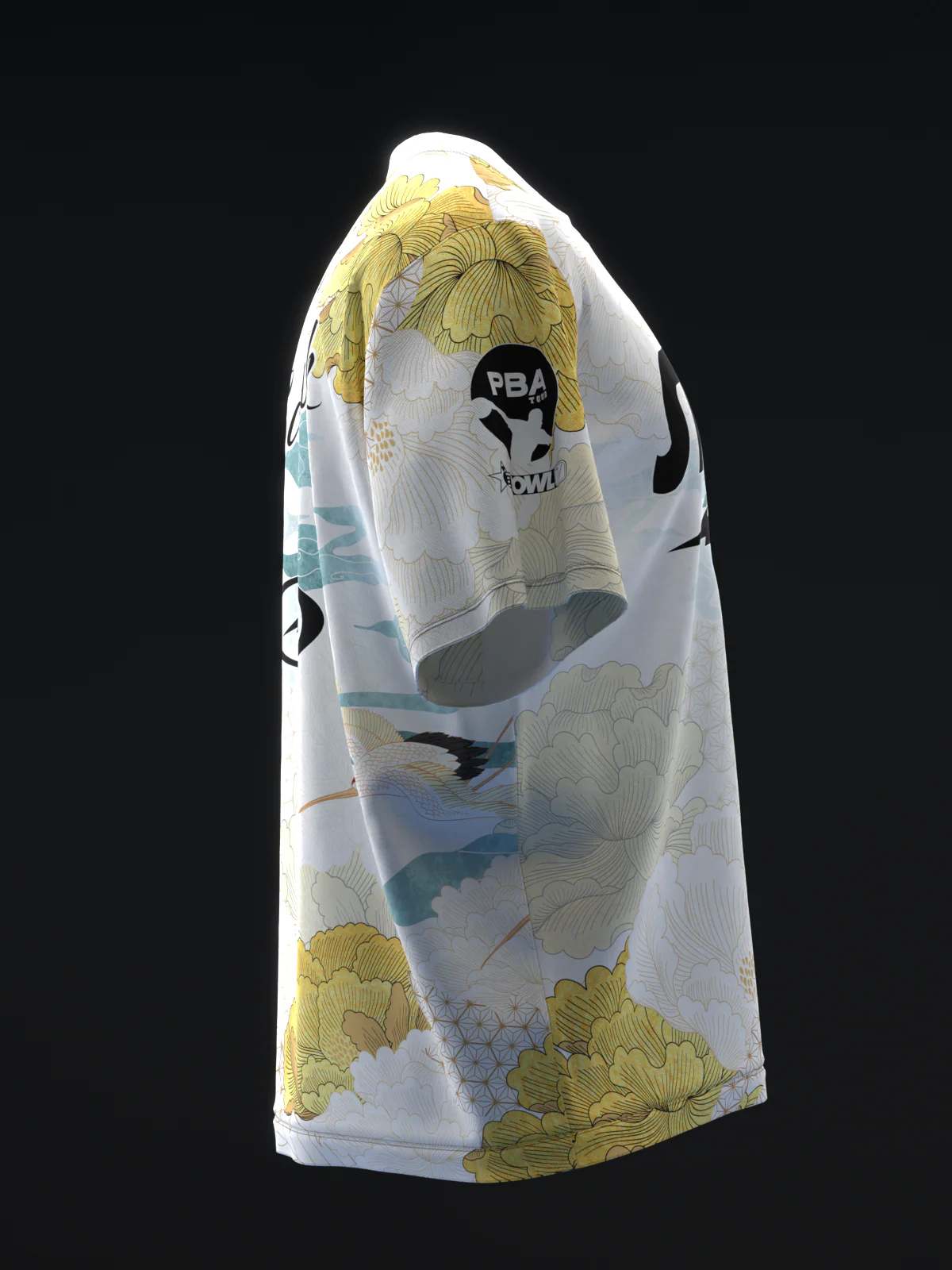 Cortez Schenck 2024 - Japanese Crane - Bowling Jersey - Image 4