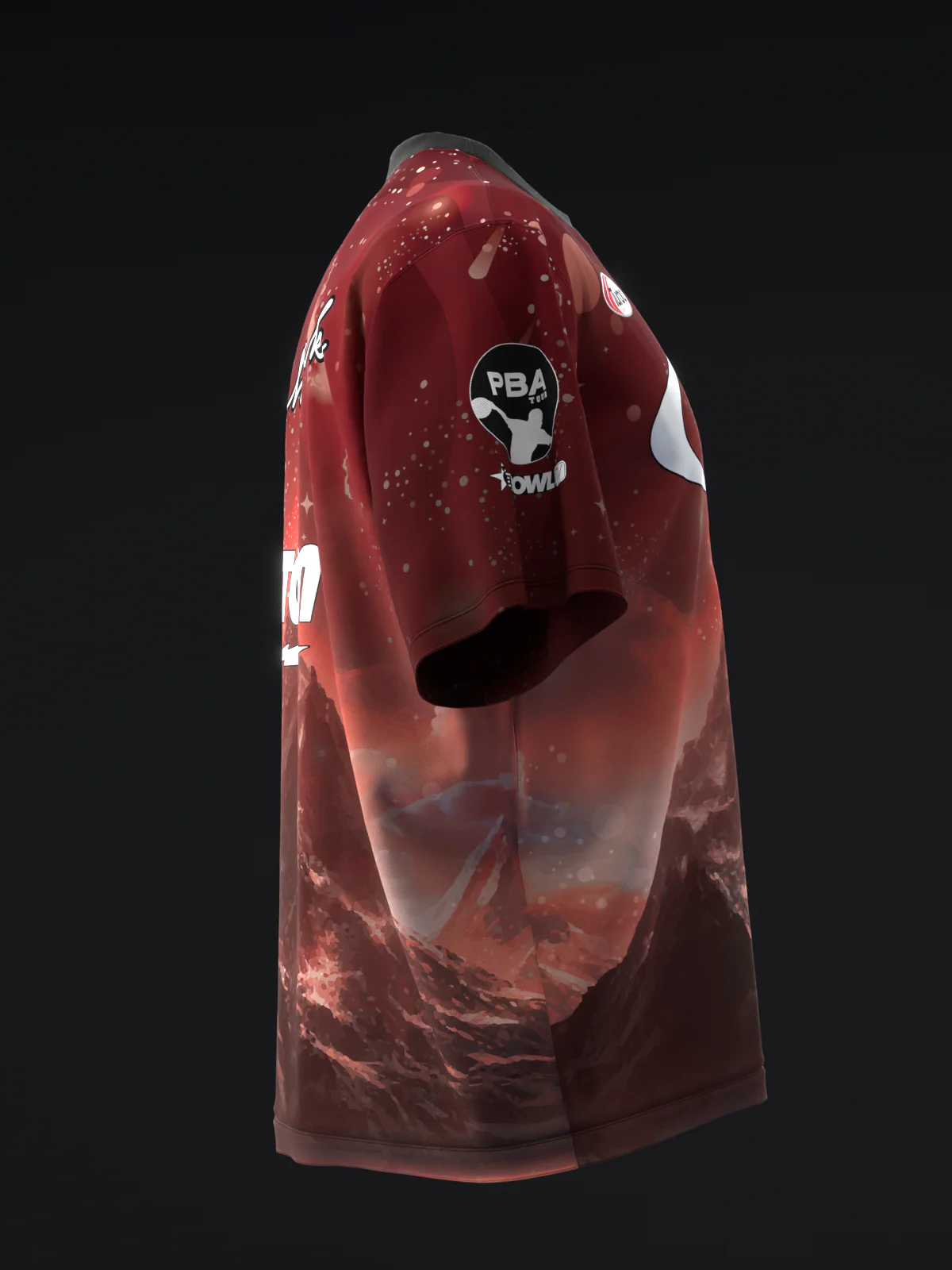 Cortez Schenck 2025 - Space Mountain - Bowling Jersey - Image 4