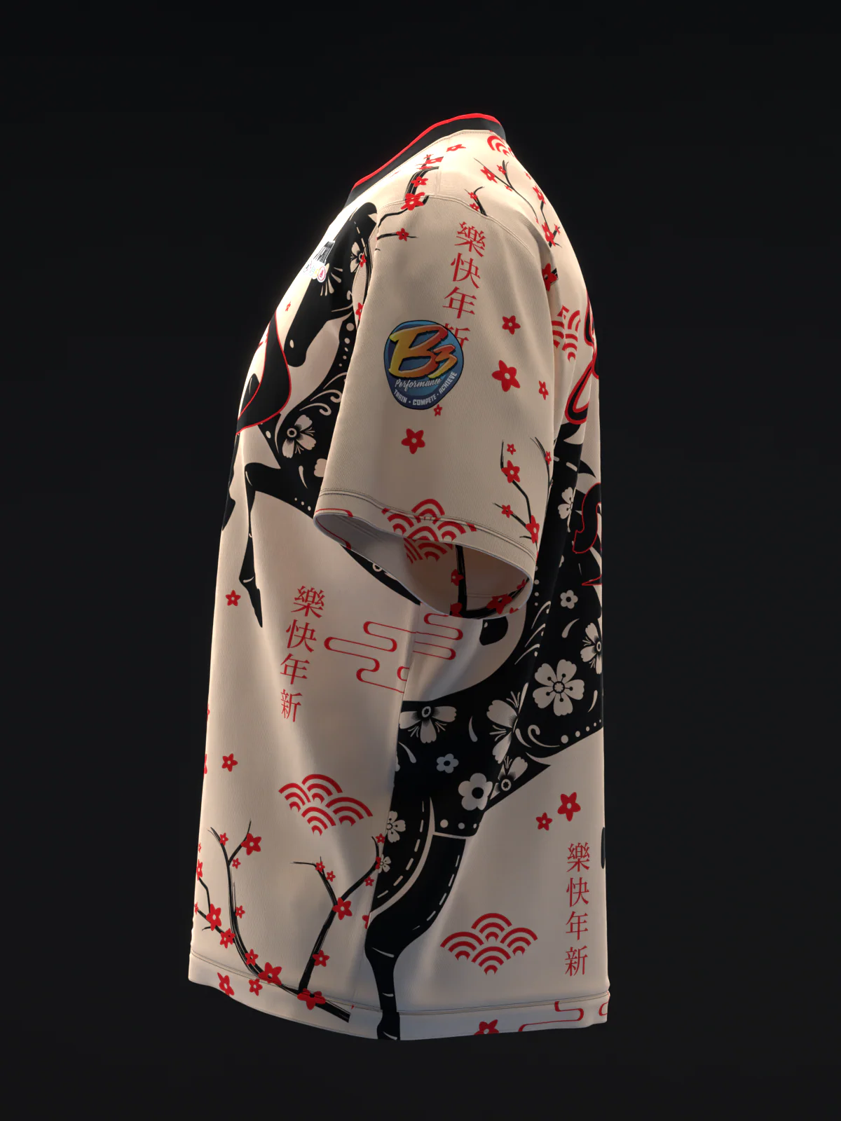 Cortez Schenck 2025 - Year Of Horse - Bowling Jersey - Image 6