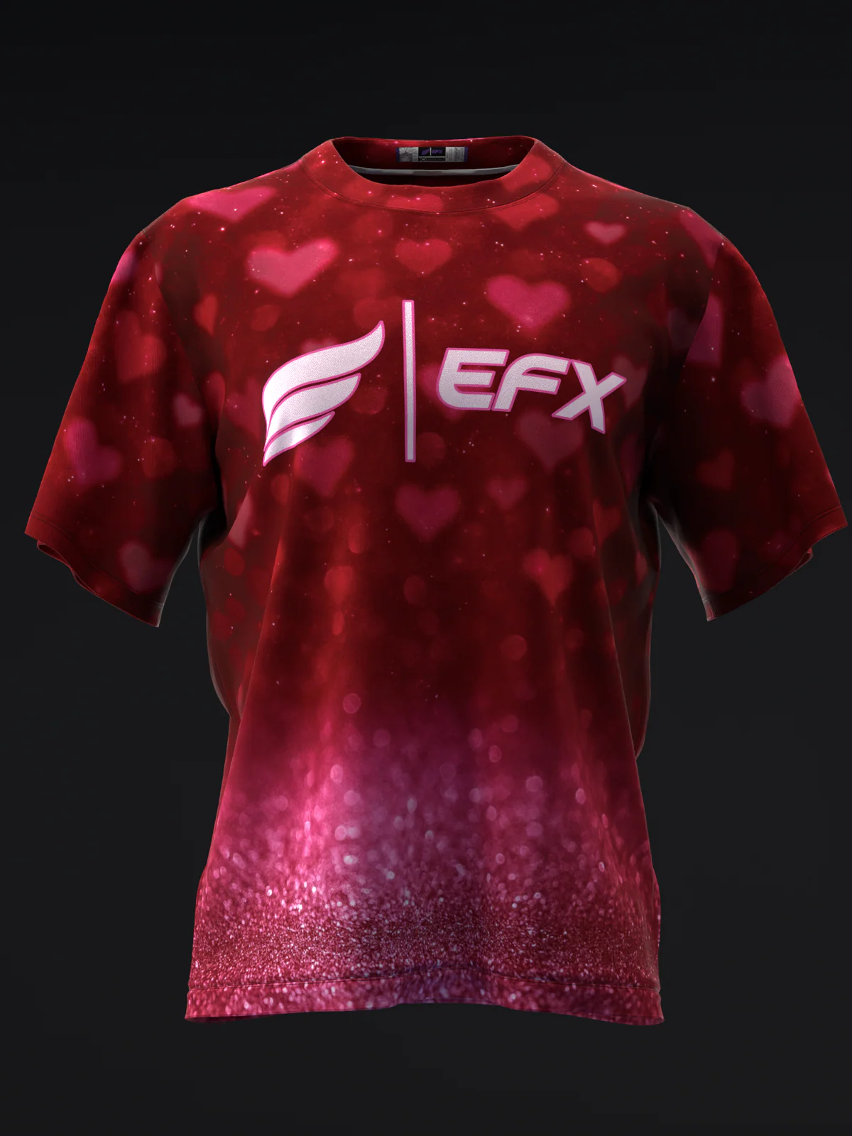 Cupids Crush - Red - Bowling Jersey - Image 2