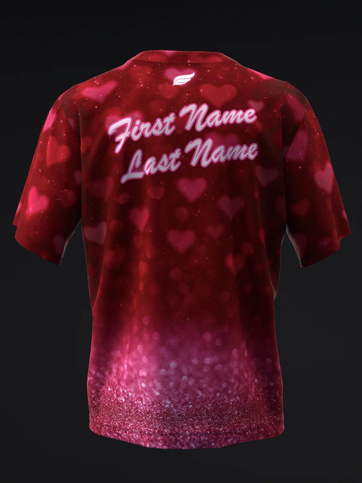 Cupids Crush - Red - Bowling Jersey - Image 5