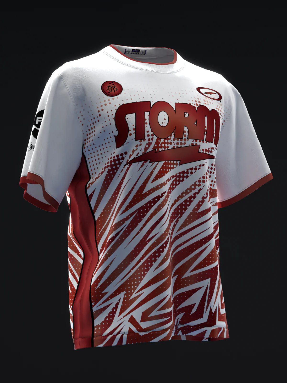 Darren Tang 2022 - Colorway Maroon White - Bowling Jersey - Image 3