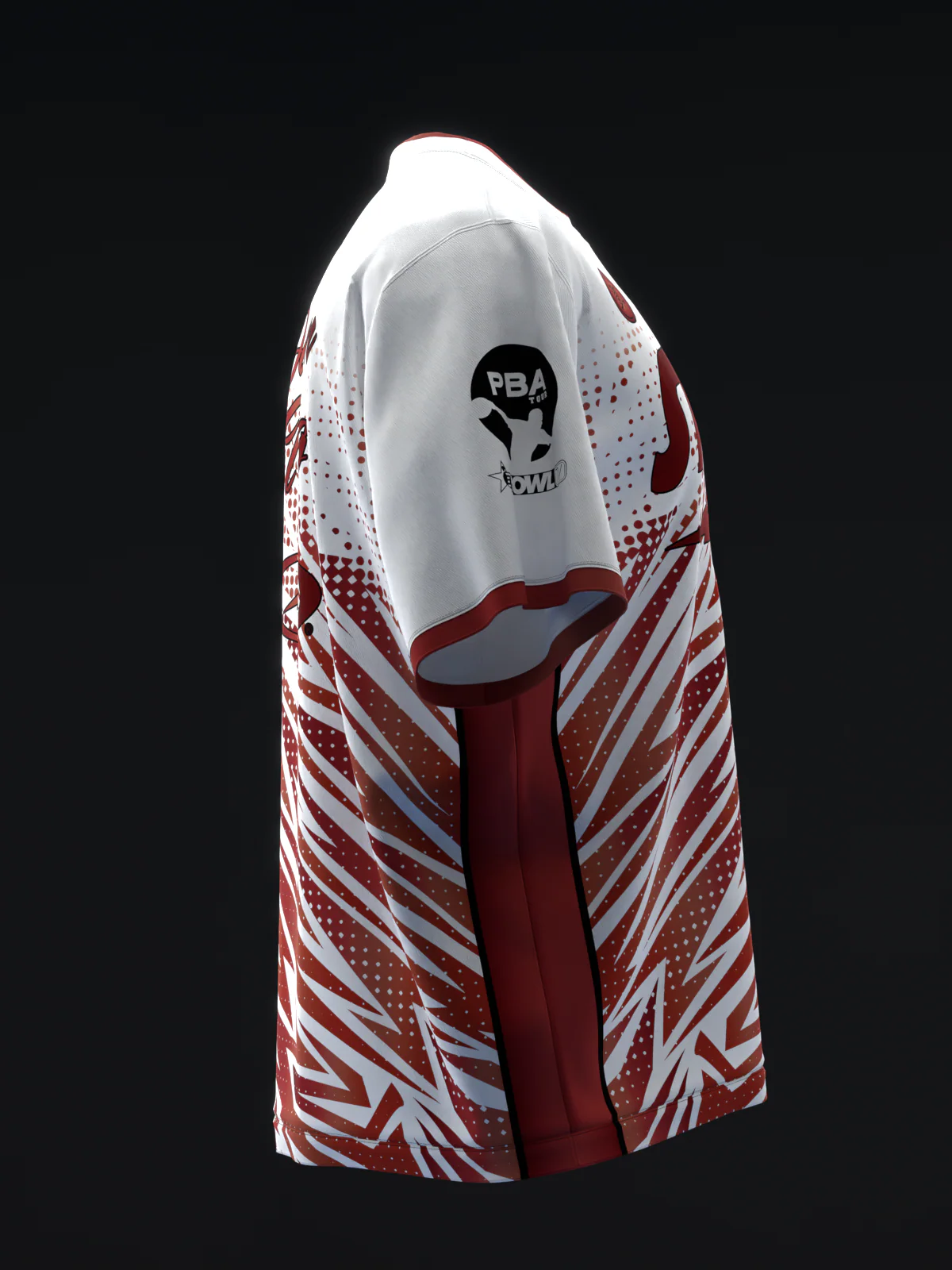 Darren Tang 2022 - Colorway Maroon White - Bowling Jersey - Image 4