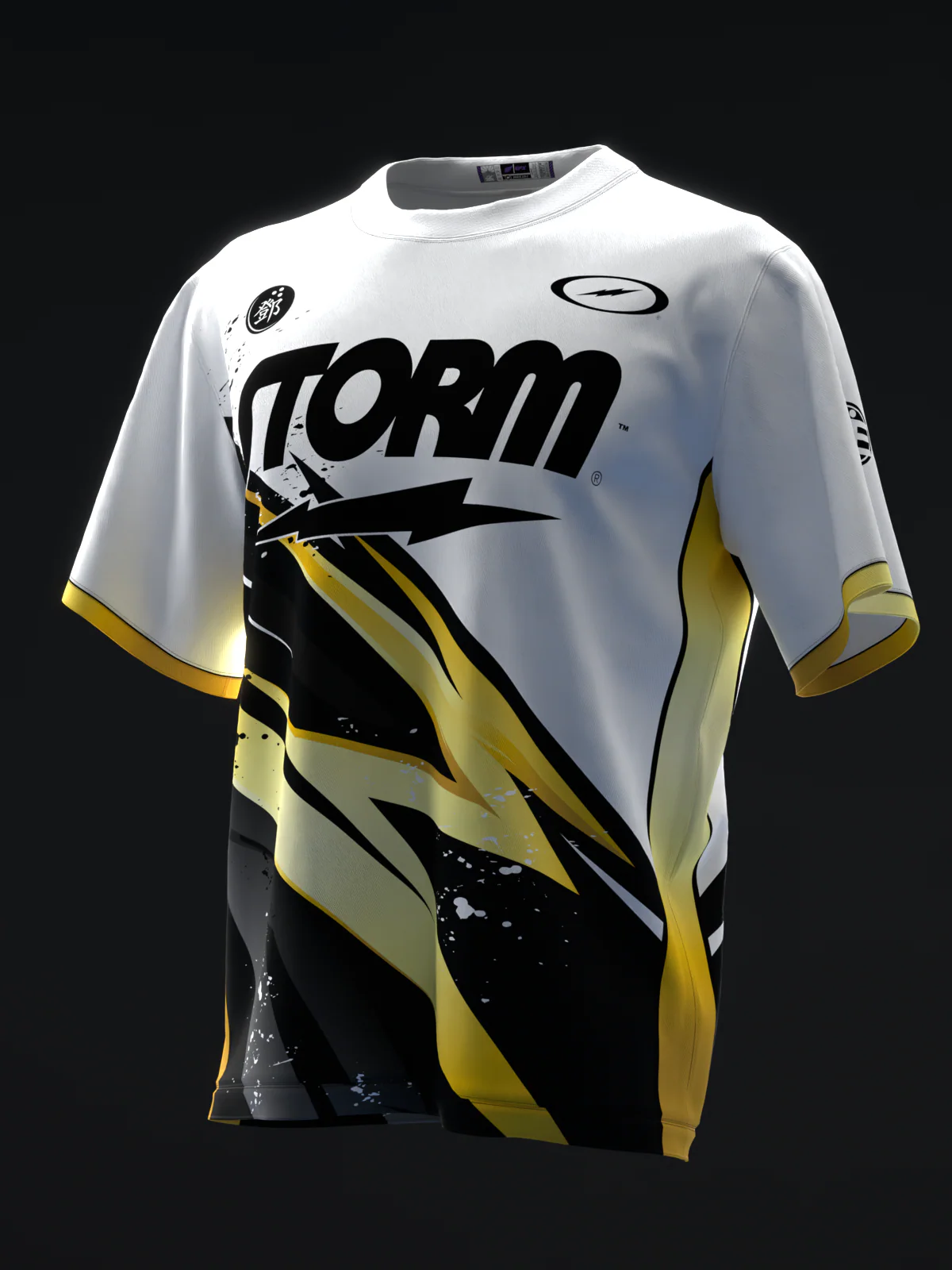 Darren Tang 2023 - Lightning White - Bowling Jersey