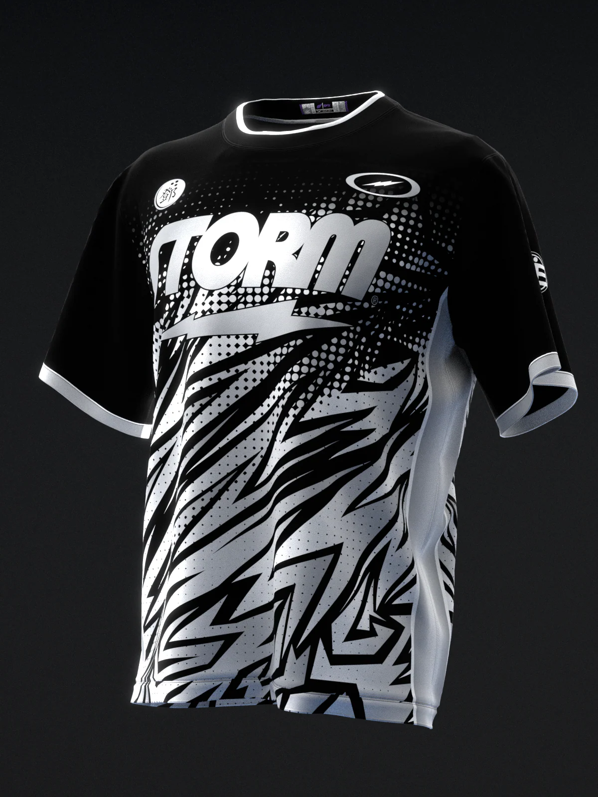 Darren Tang 2024 - Colorway Black Silver - Bowling Jersey