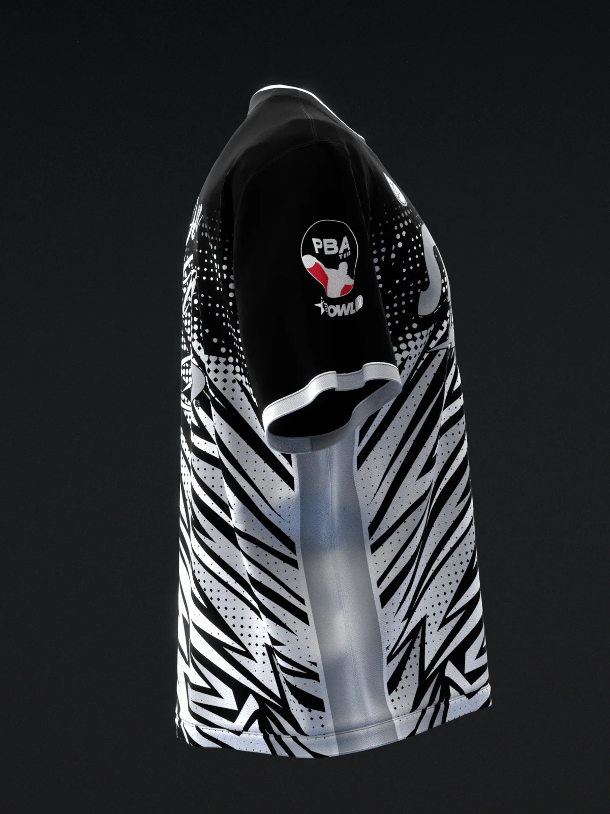 Darren Tang 2024 - Colorway Black Silver - Bowling Jersey - Image 4