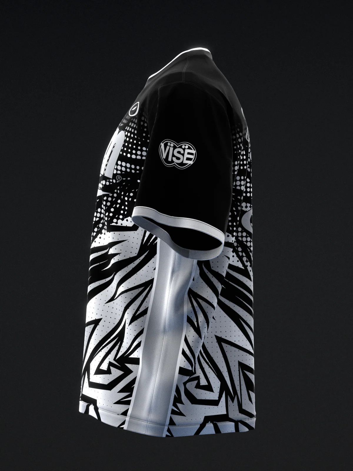 Darren Tang 2024 - Colorway Black Silver - Bowling Jersey - Image 6