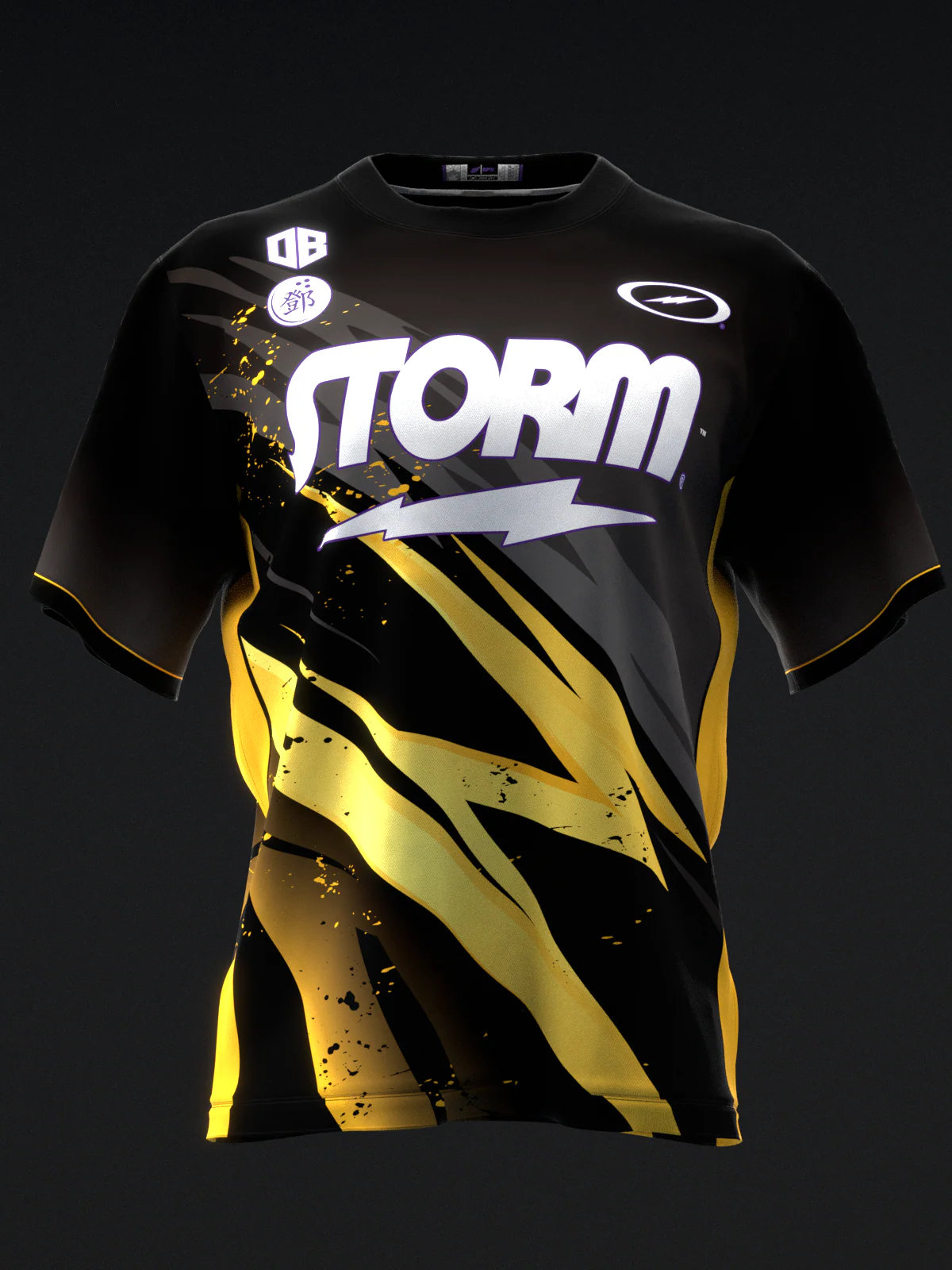 Darren Tang 2024 - Lightning Lakeshow - Bowling Jersey - Image 2