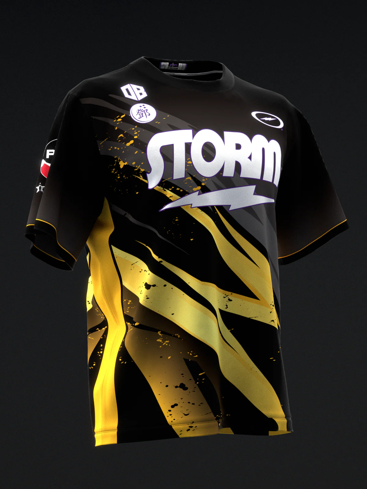 Darren Tang 2024 - Lightning Lakeshow - Bowling Jersey - Image 3