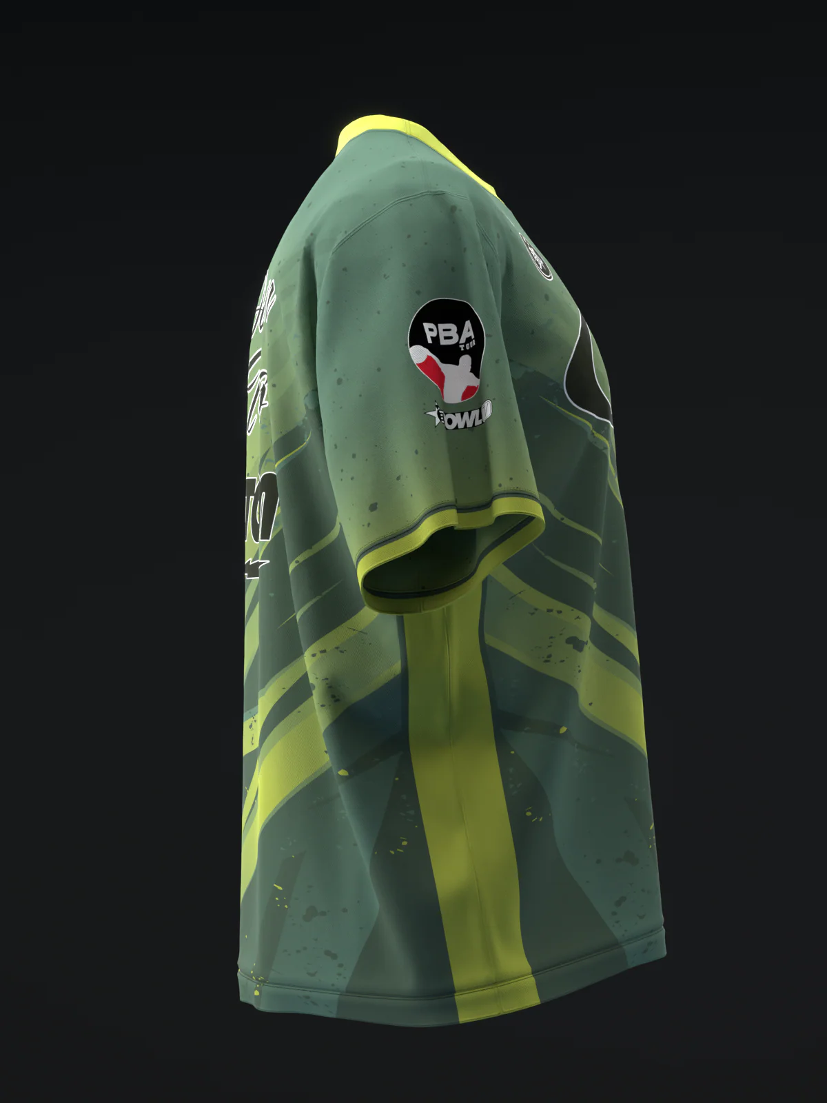 Darren Tang 2025 - Lightning Green Lobster - Bowling Jersey - Image 4