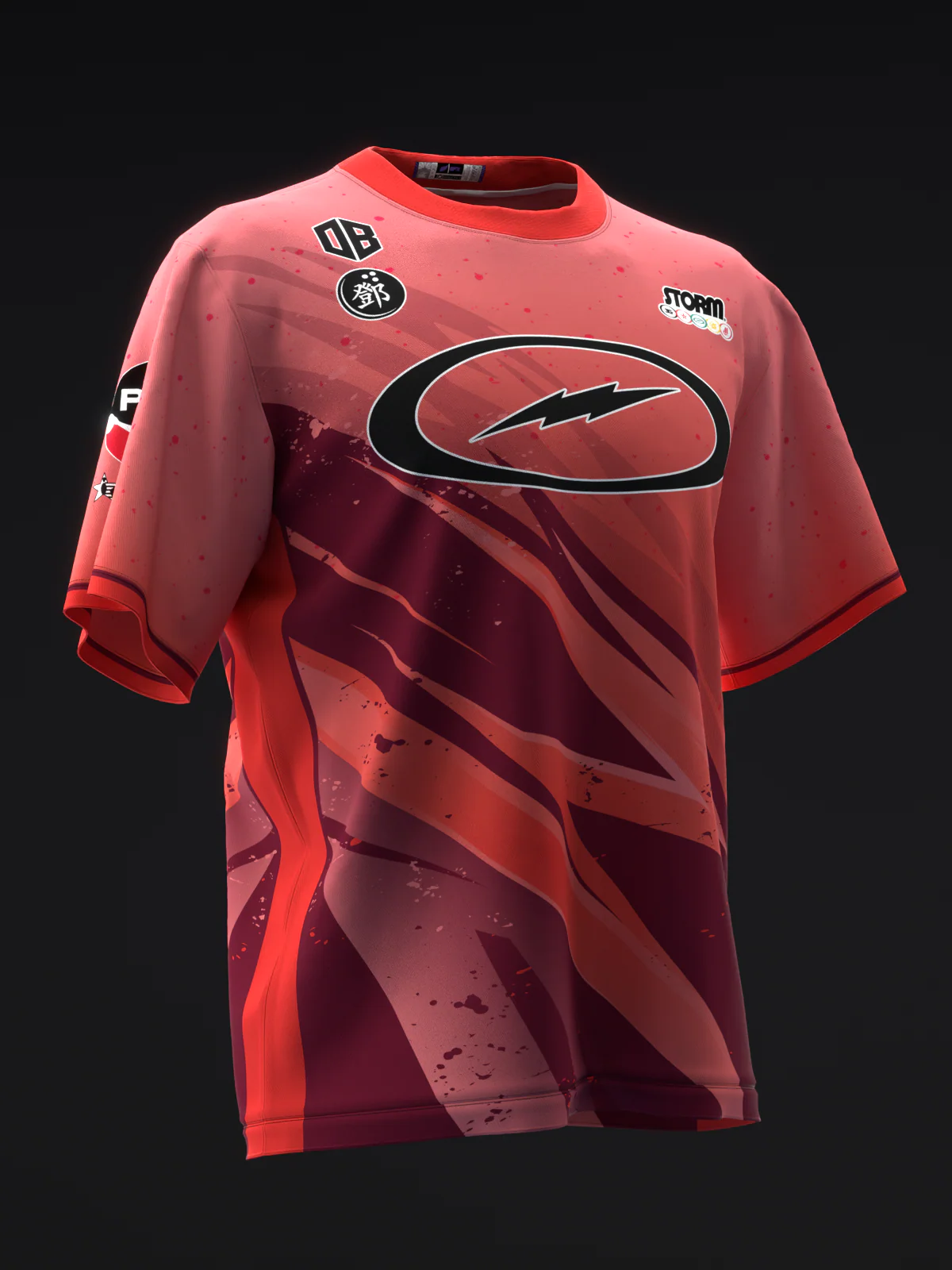 Darren Tang 2025 - Lightning Red Lobster - Bowling Jersey - Image 3