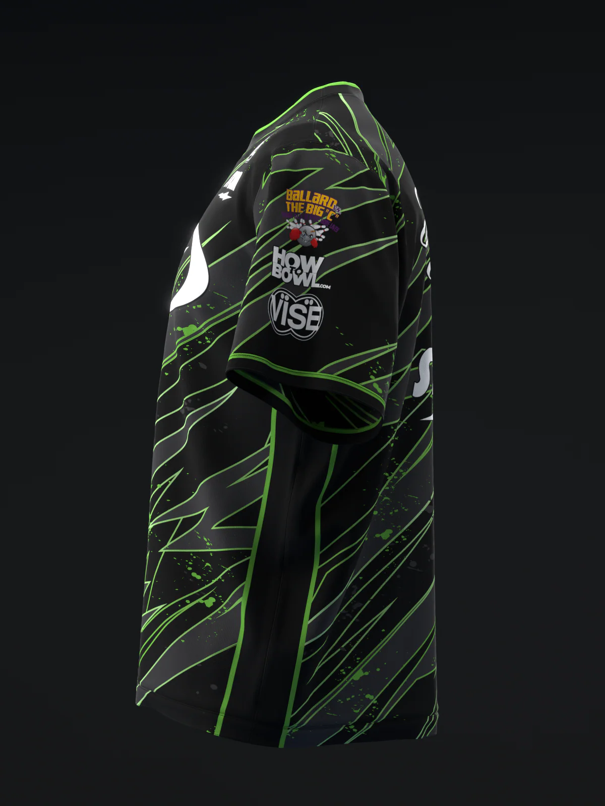 Darren Tang 2026 - Black Volt - Bowling Jersey - Image 6