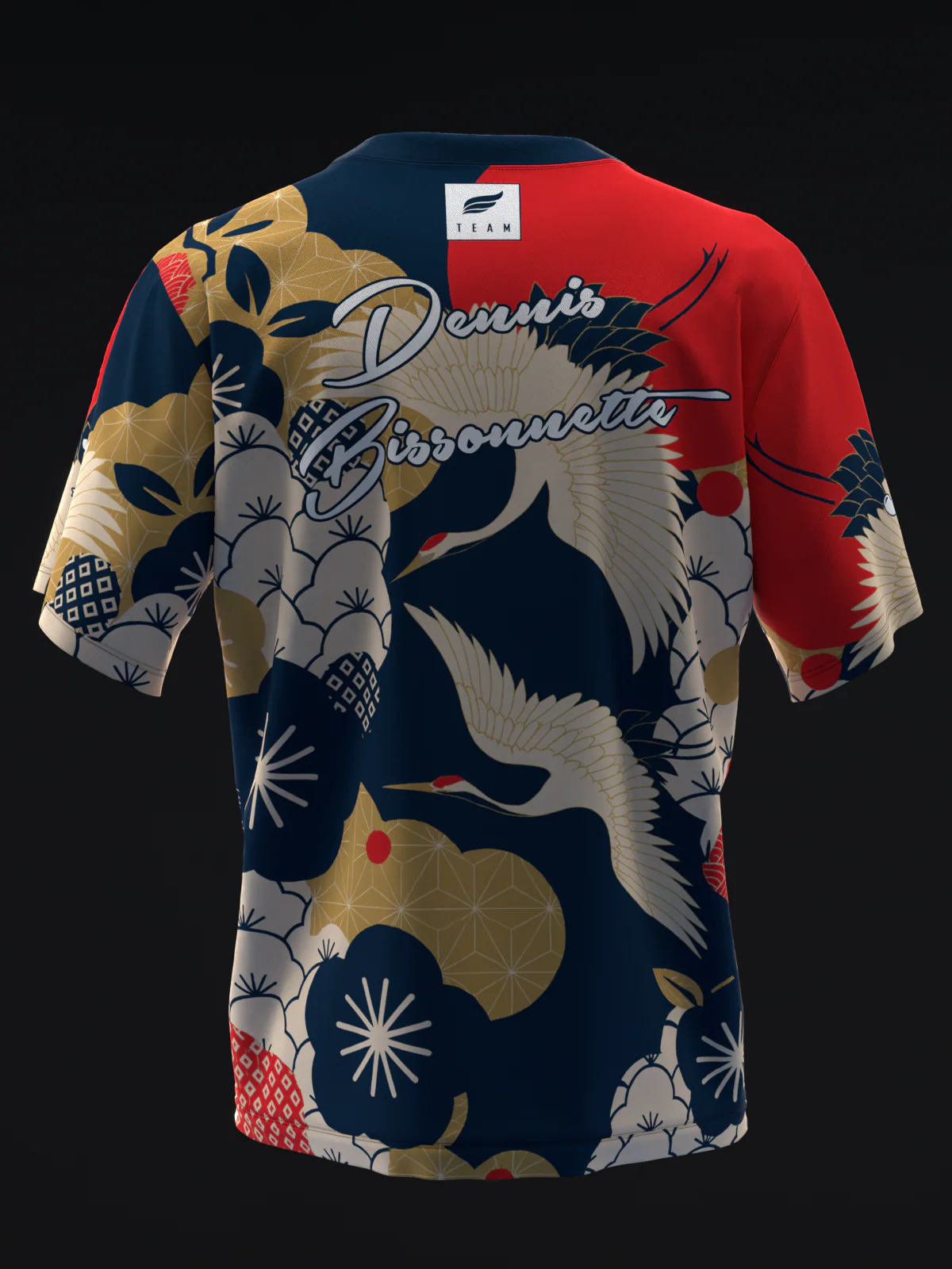 Dennis Bissonnette 2025 - Luxury Crane - Bowling Jersey - Image 5