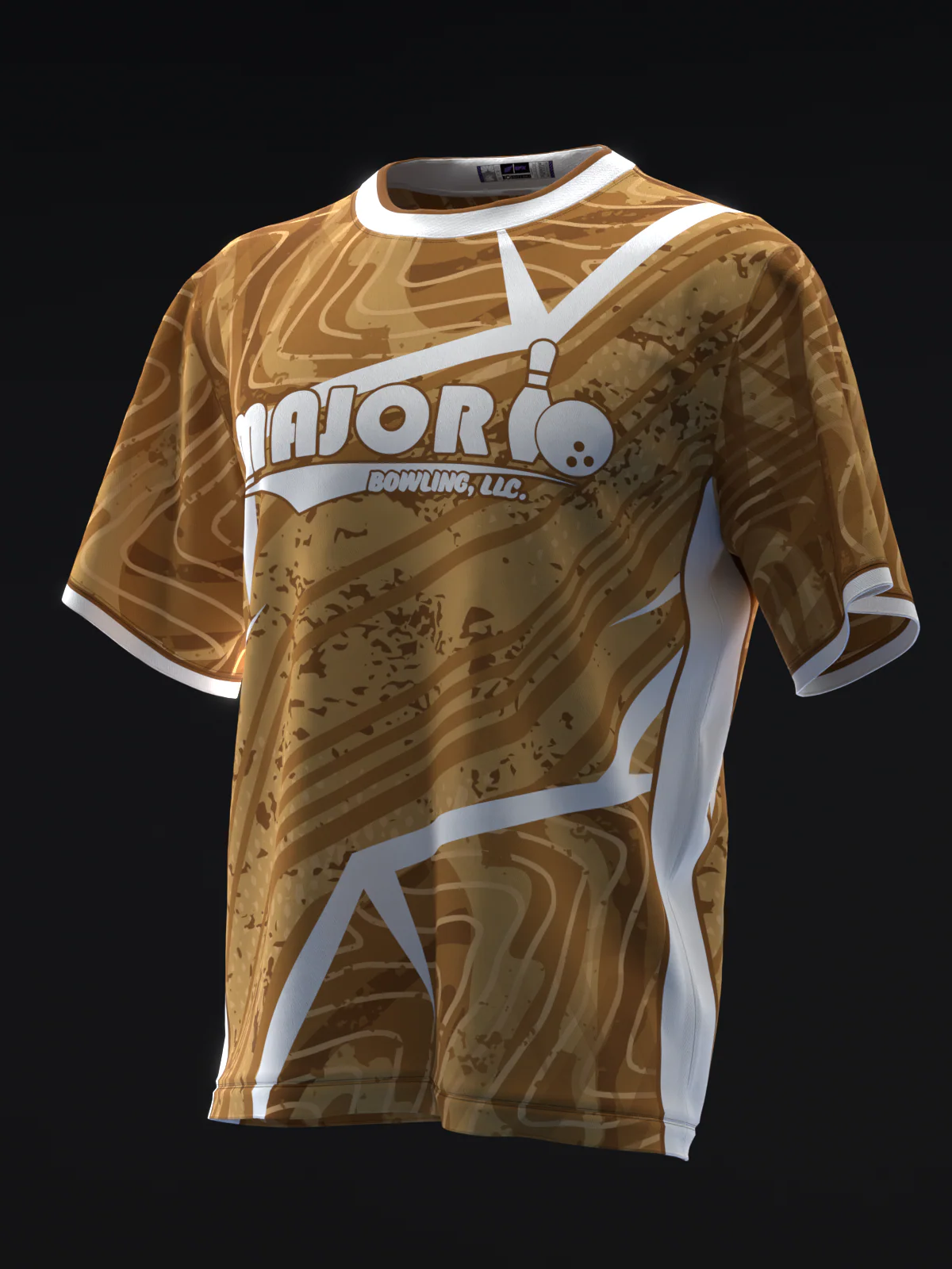 Dennis Bissonnette 2026 - Golden Harvest - Bowling Jersey