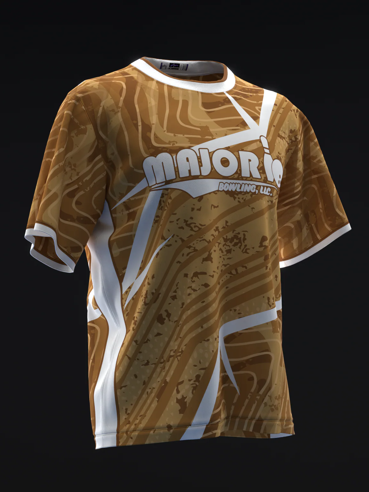 Dennis Bissonnette 2026 - Golden Harvest - Bowling Jersey - Image 3