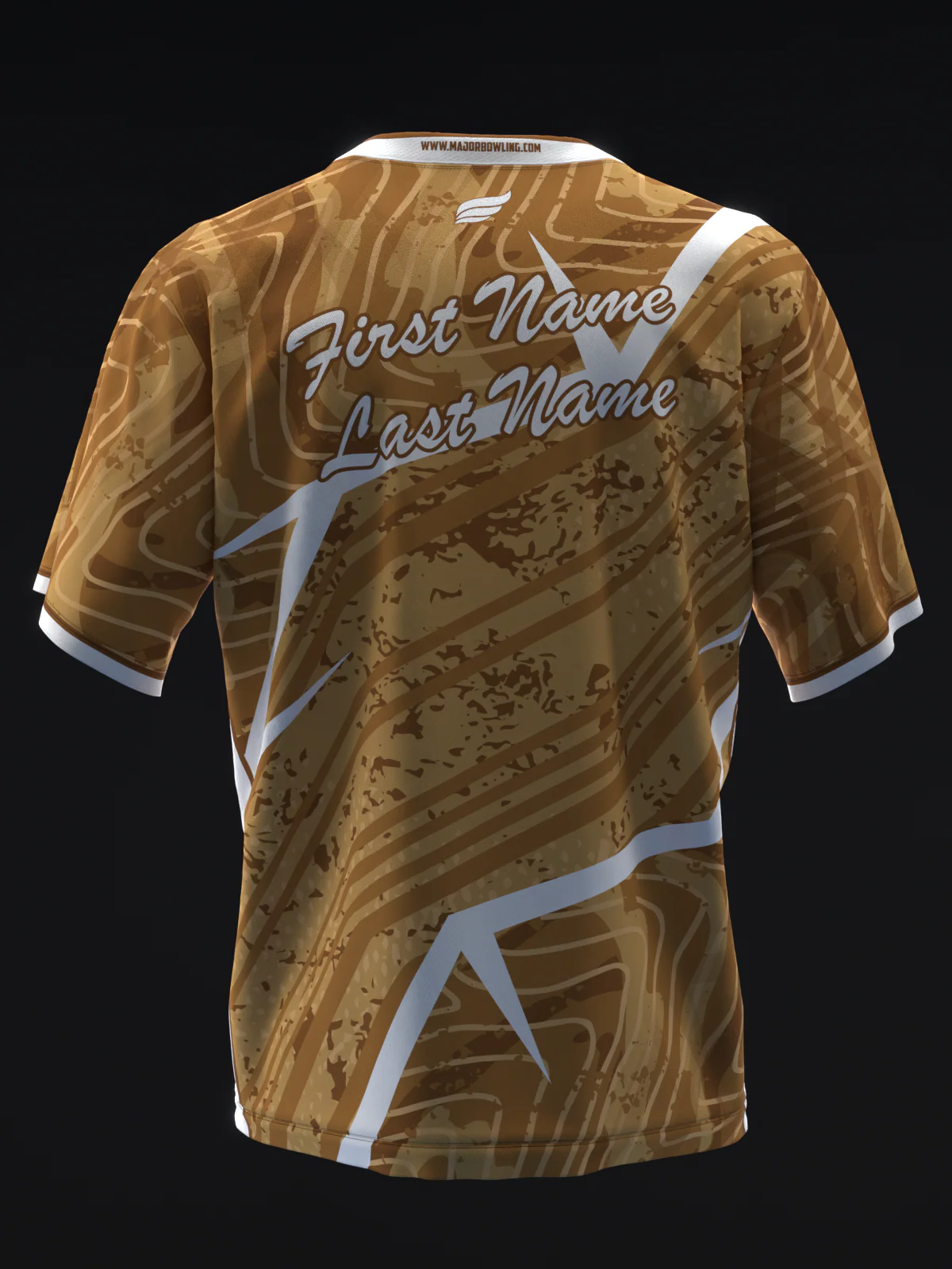 Dennis Bissonnette 2026 - Golden Harvest - Bowling Jersey - Image 5