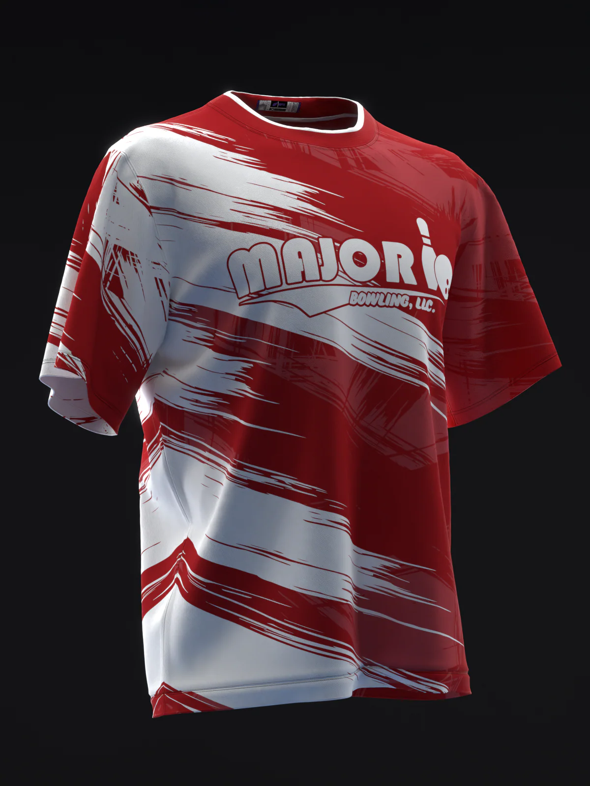 Dennis Bissonnette 2026 - Retro Cherry - Bowling Jersey - Image 3