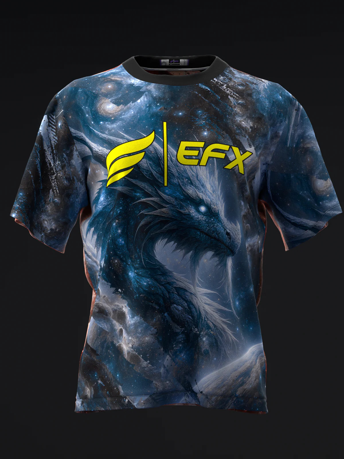 Double Dragon - Blue Red - Bowling Jersey - Image 2