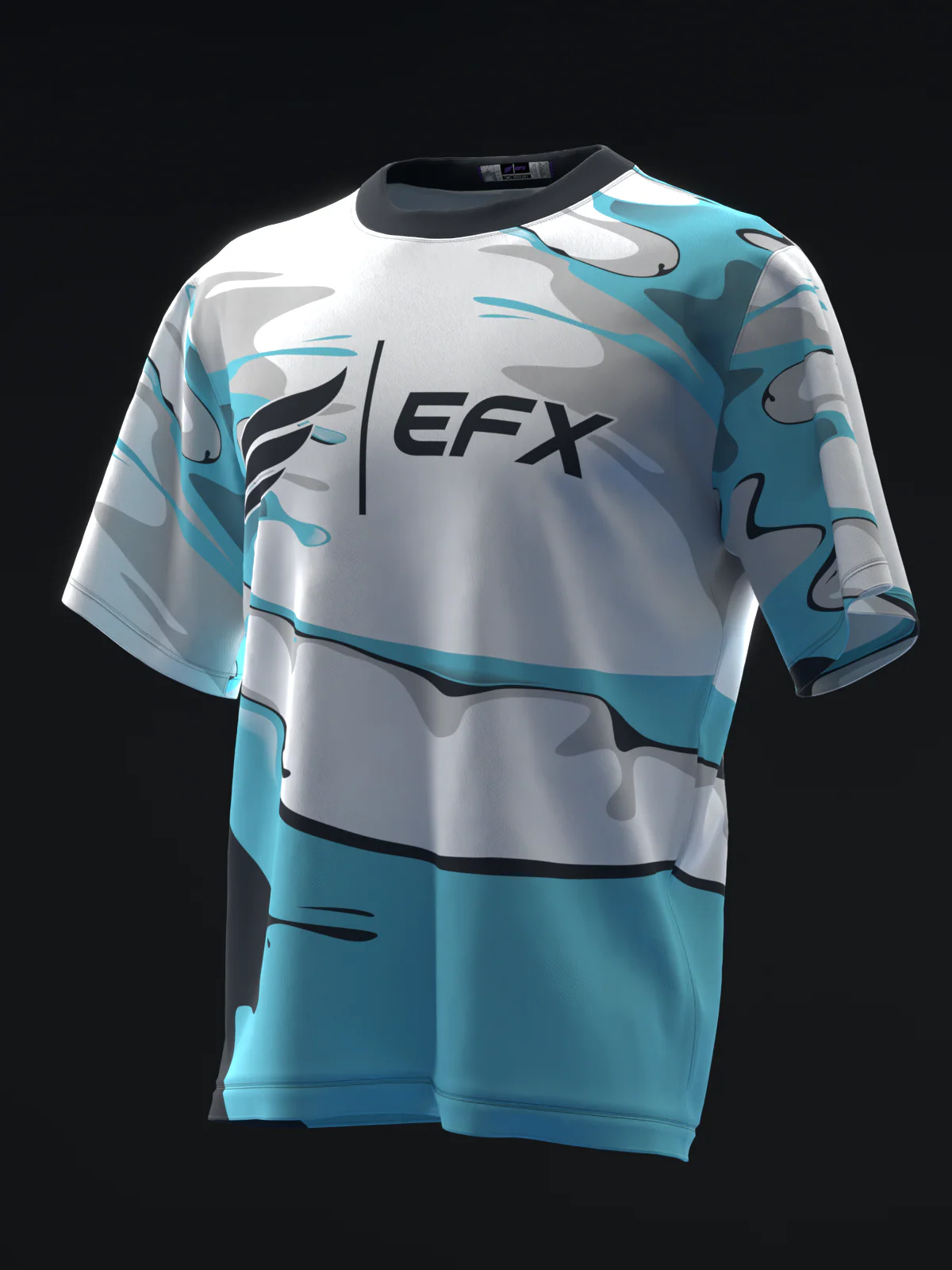 Drips - Blue - Bowling Jersey
