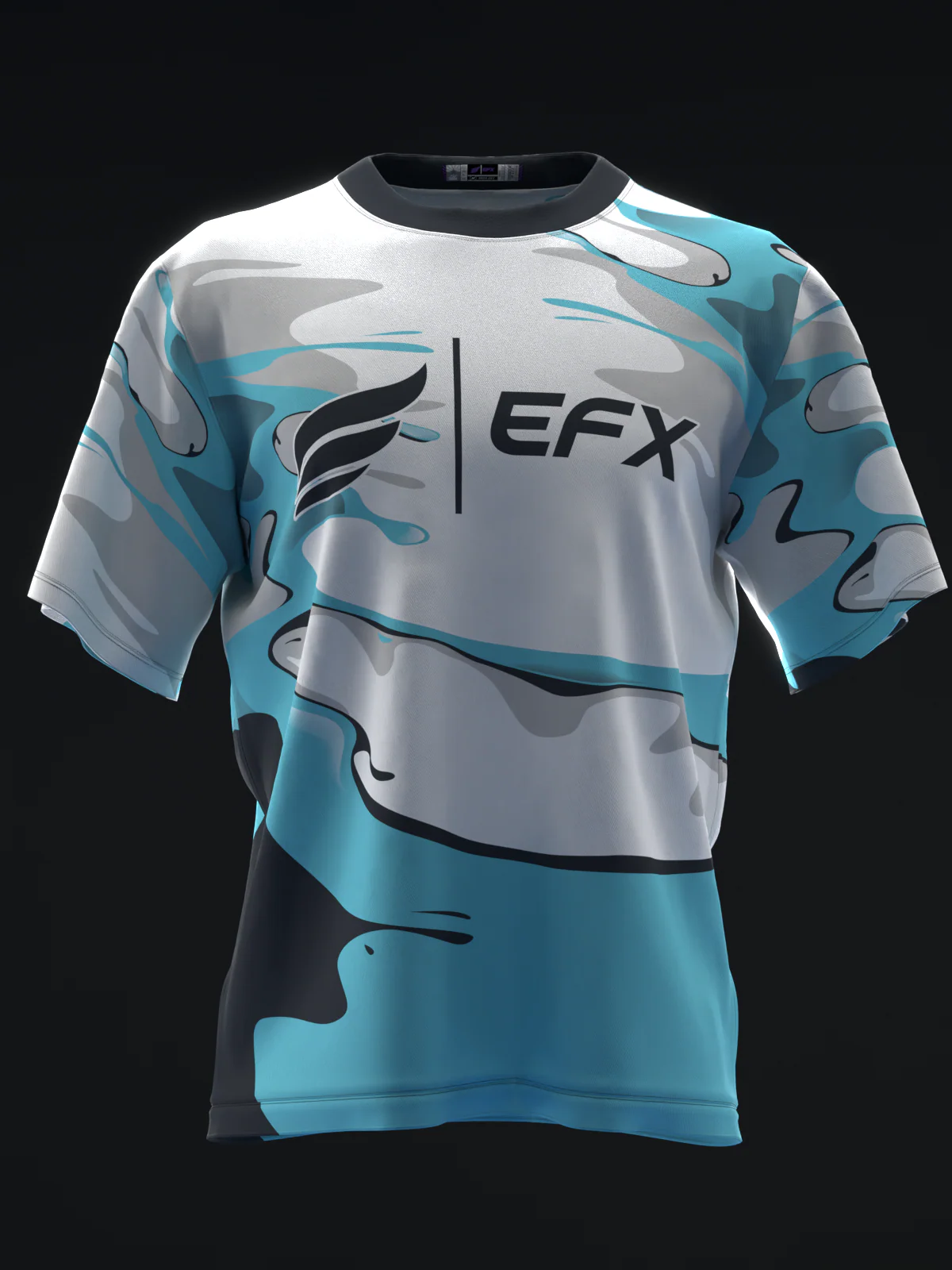 Drips - Blue - Bowling Jersey - Image 2
