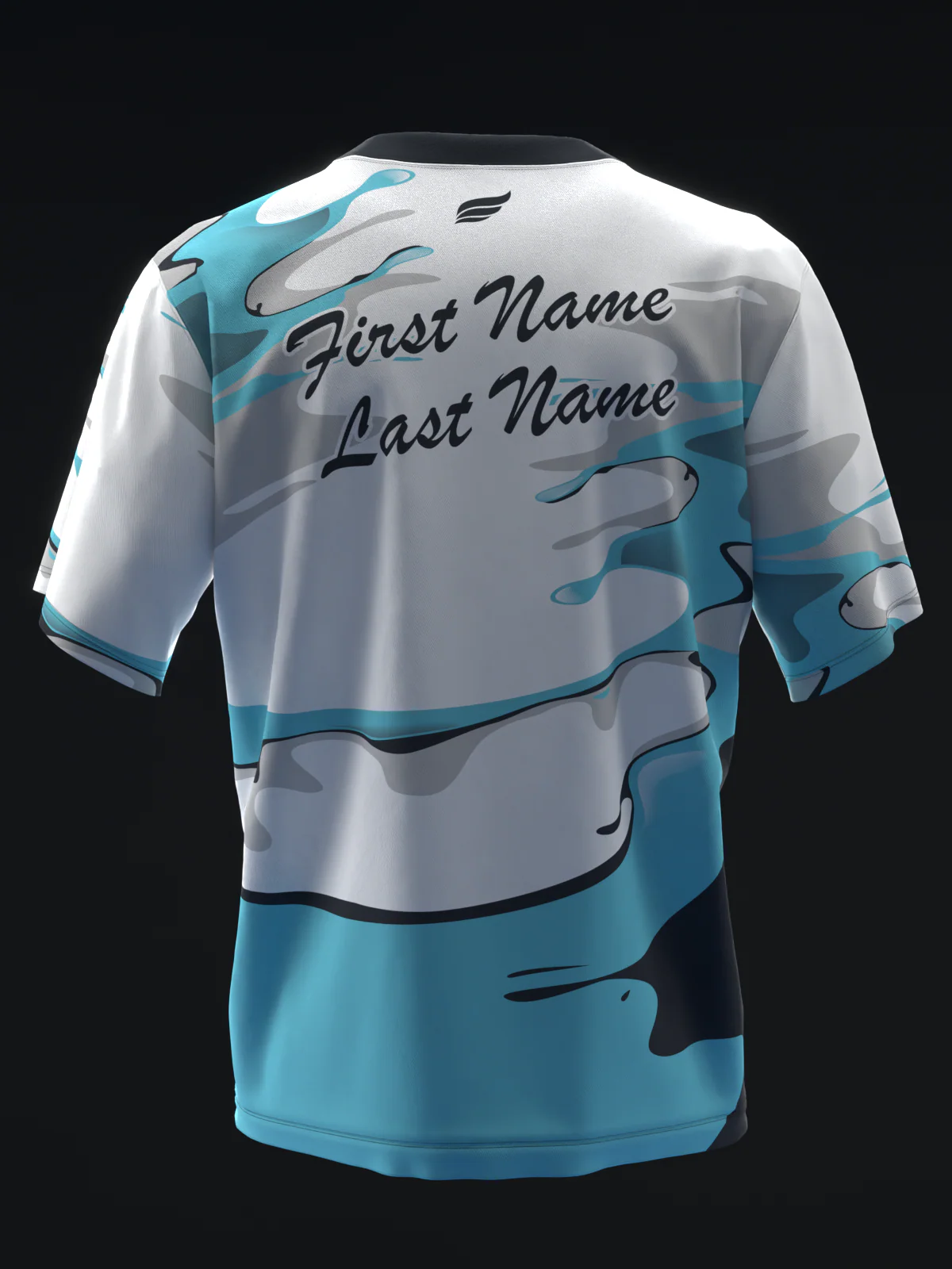 Drips - Blue - Bowling Jersey - Image 5