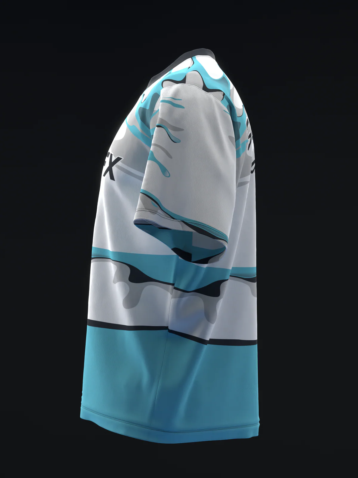 Drips - Blue - Bowling Jersey - Image 6