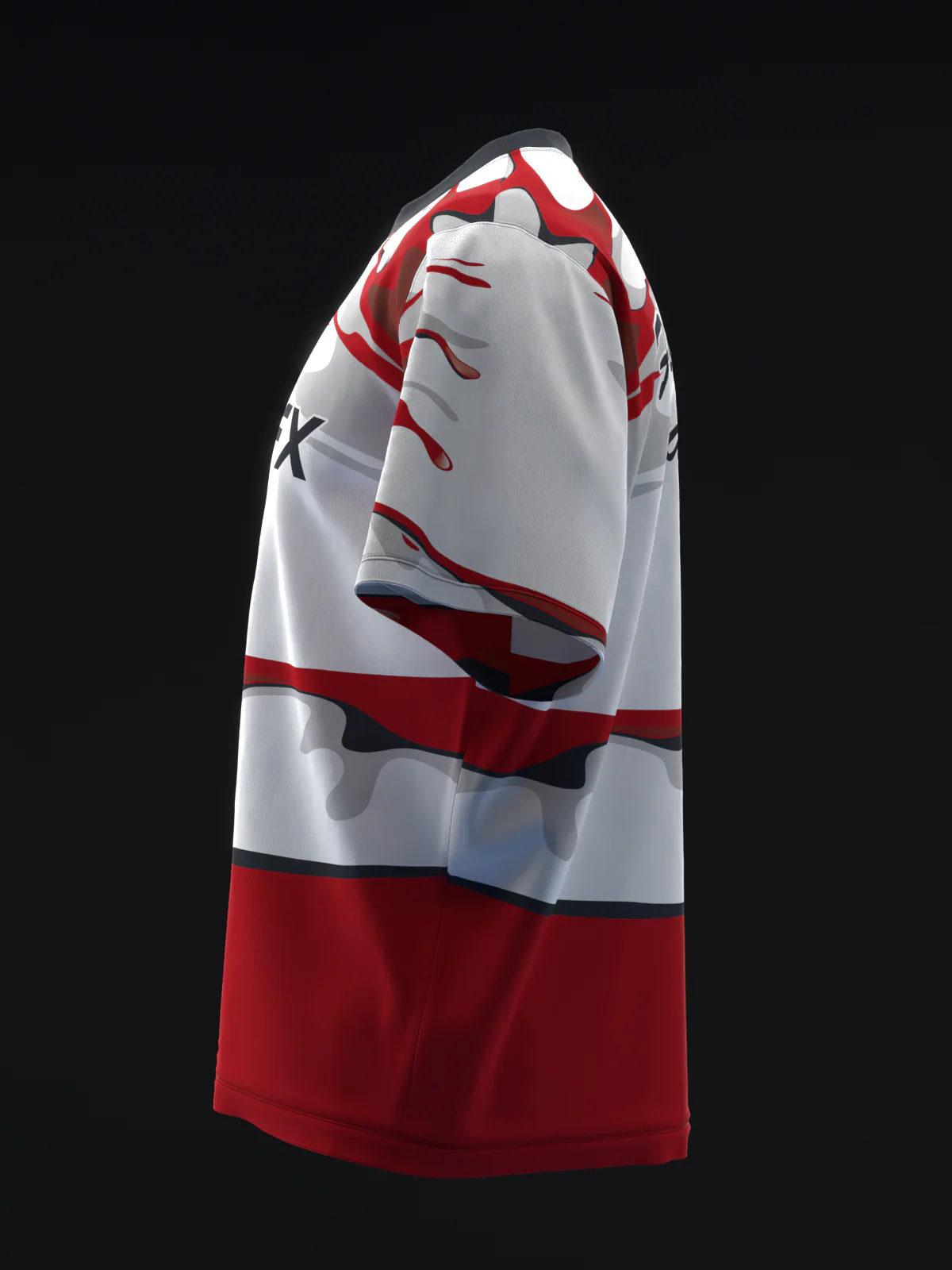 Drips - Red - Bowling Jersey - Image 6