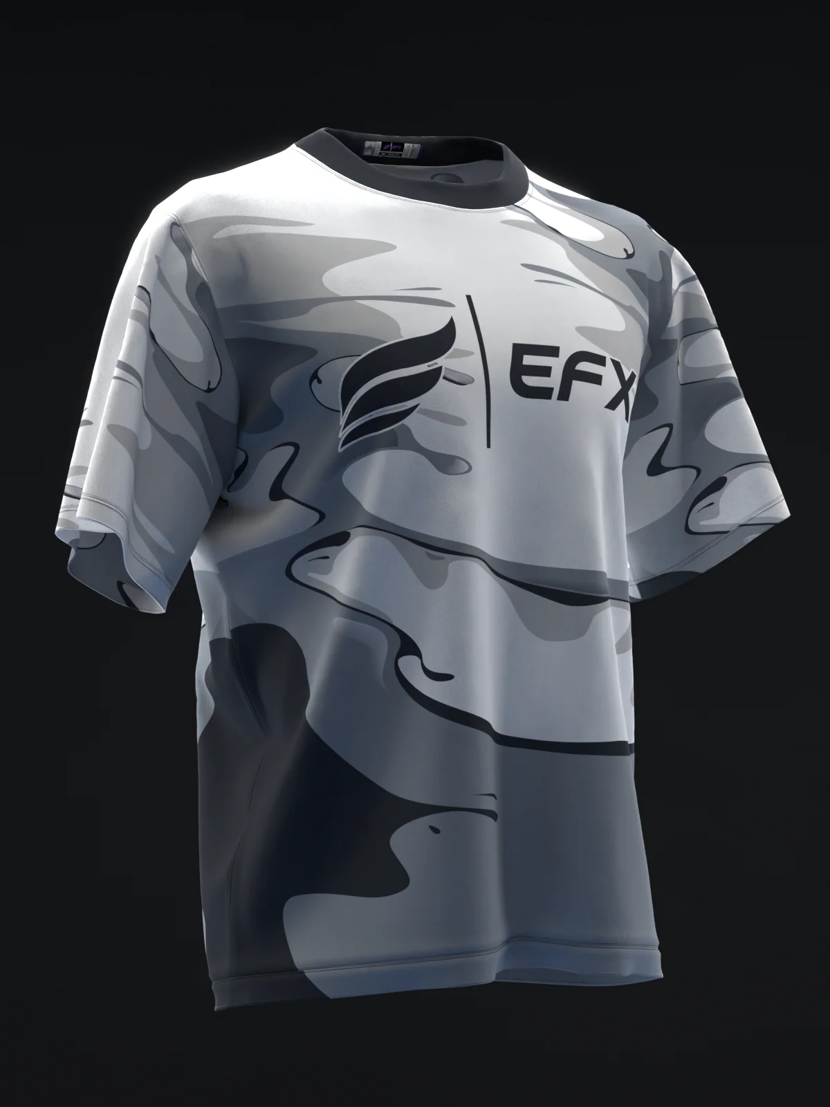 Drips - Silver - Bowling Jersey - Image 3