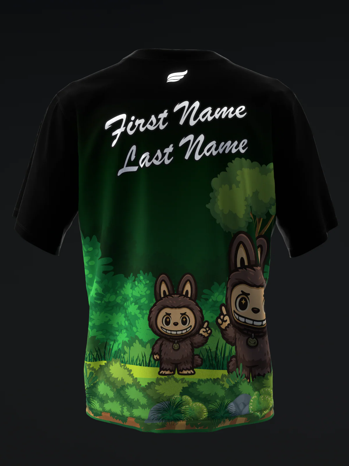 Efufus - Black - Bowling Jersey - Image 5