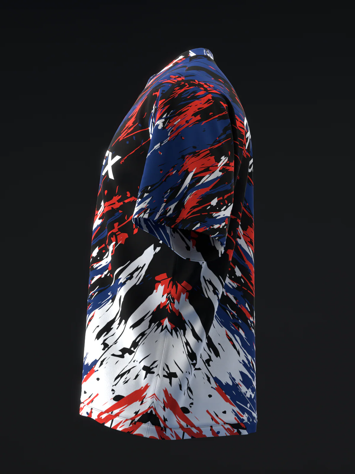 Elevated - Navy Red White - Bowling Jersey - Image 6