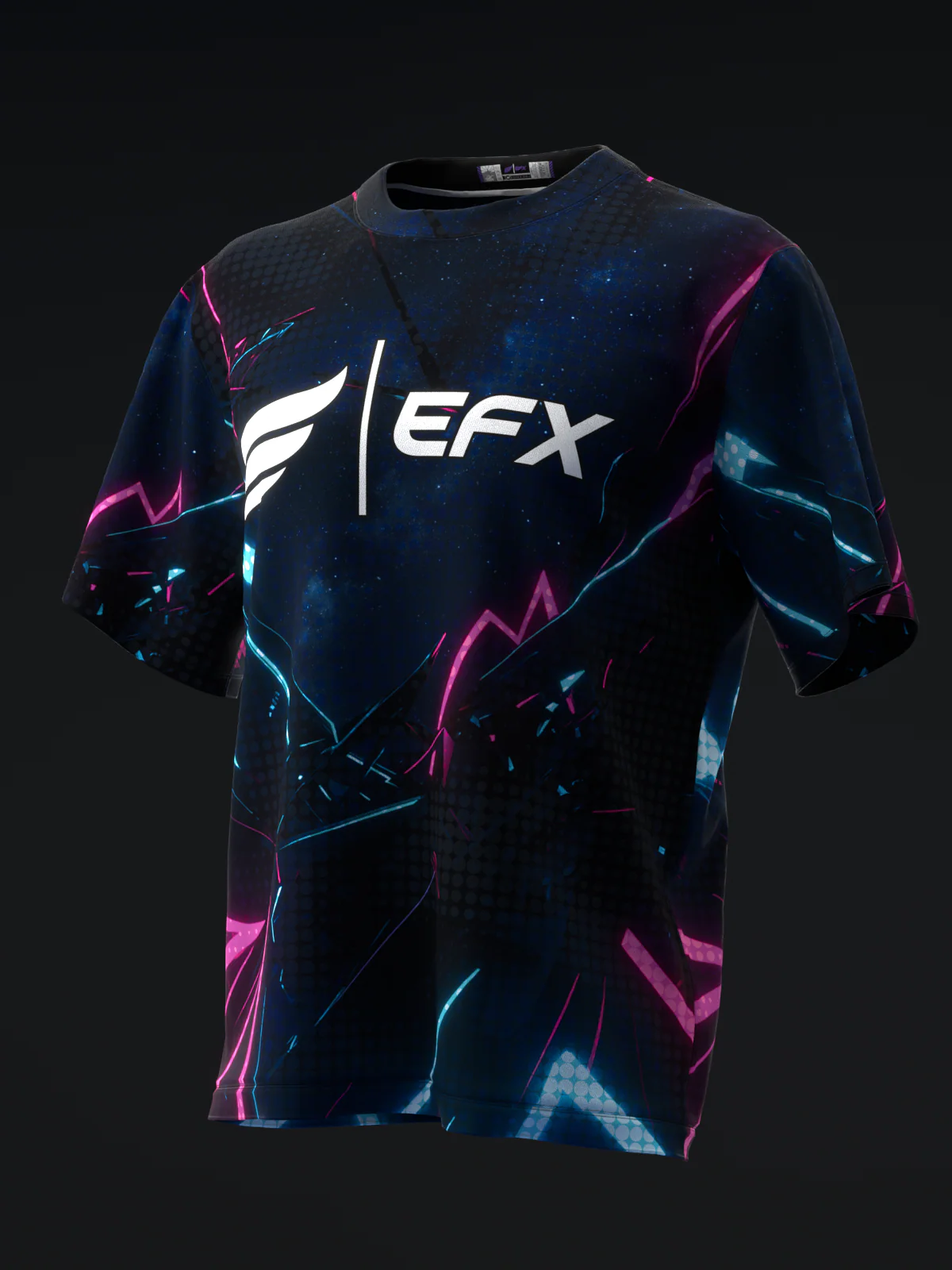 Eternal Requiem - Blue Pink - Bowling Jersey