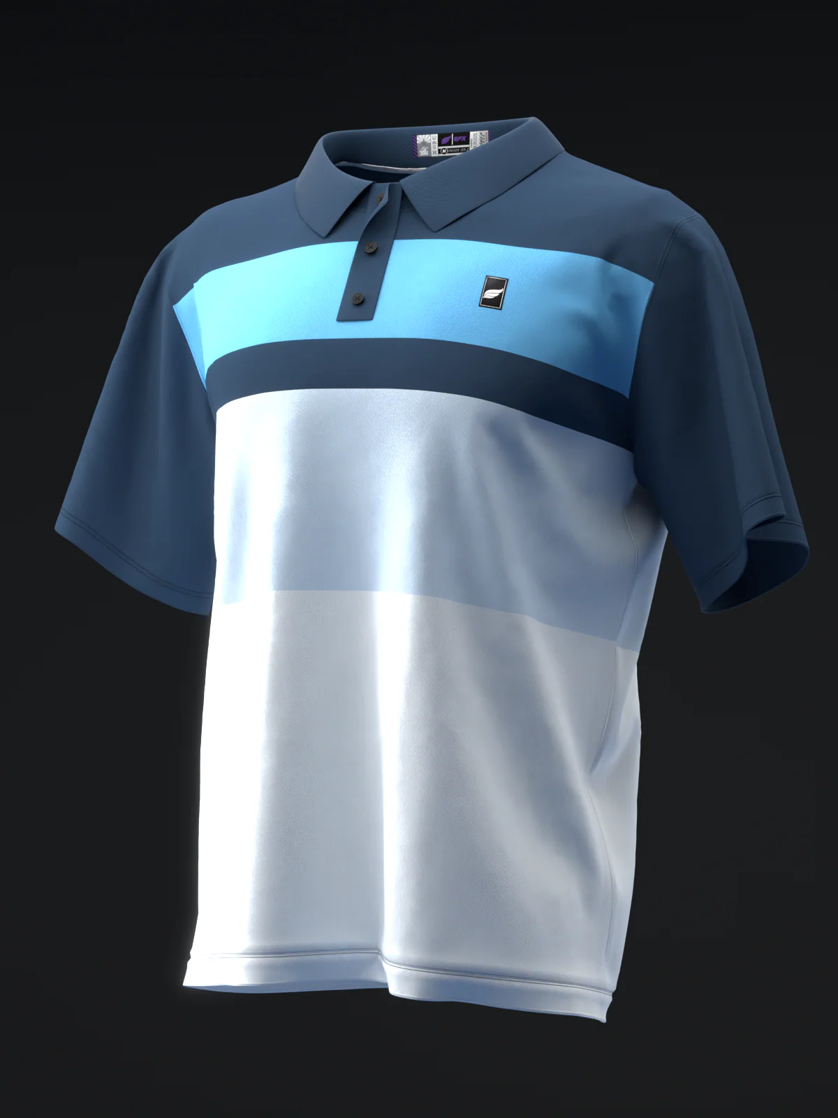 Fairways - Advantage Blue - Bowling Polo