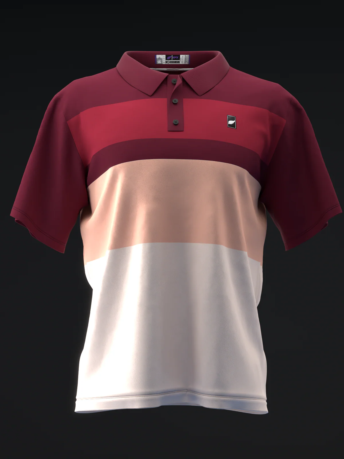 Fairways - Advantage Red - Bowling Polo - Image 2