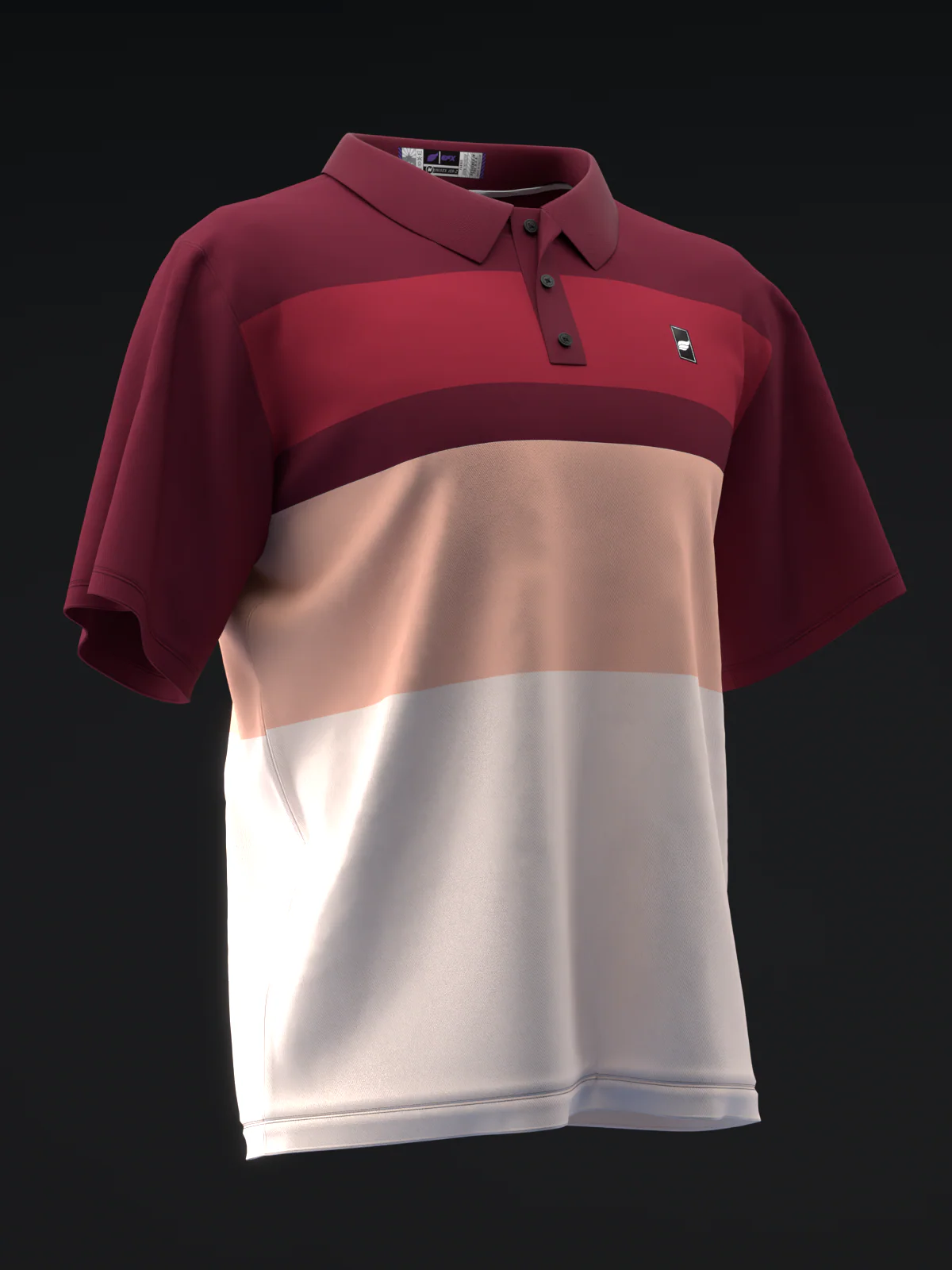 Fairways - Advantage Red - Bowling Polo - Image 3