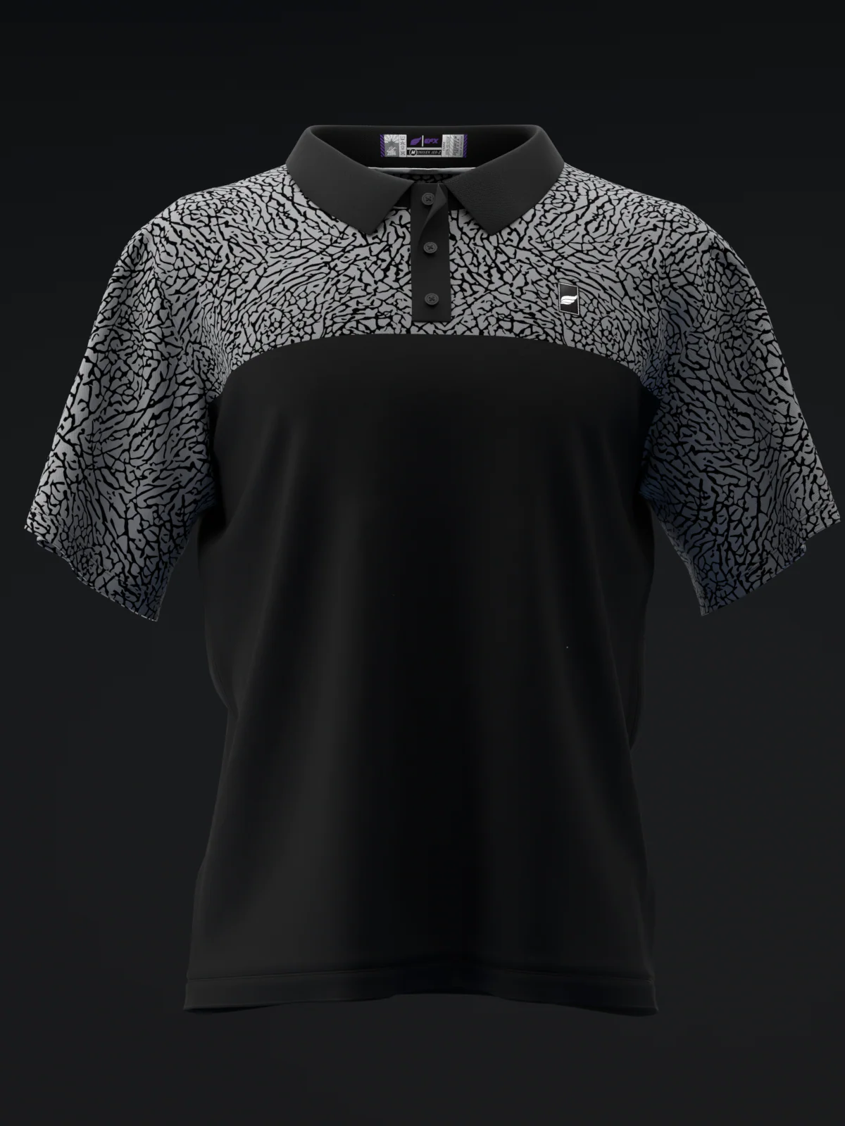 Fairways - Elephant Black - Bowling Polo - Image 2