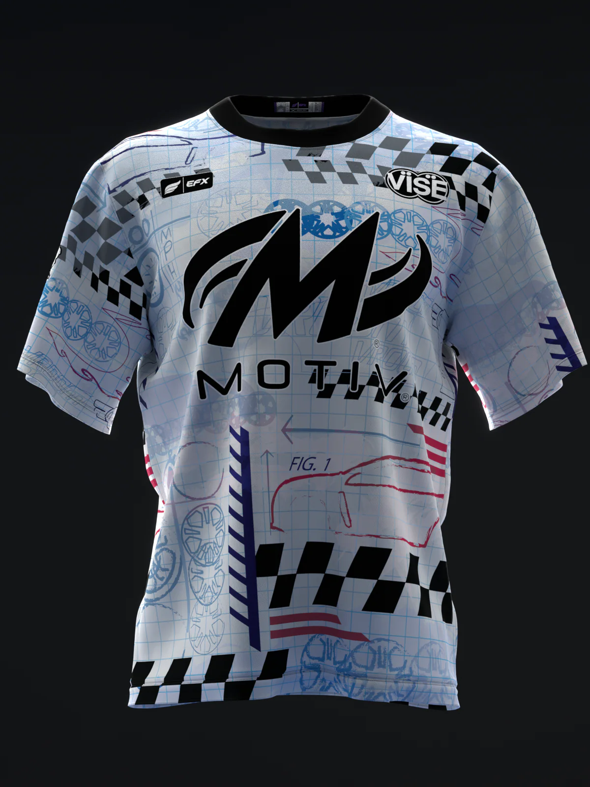 Fania Cobo 2024 - Chevy Sketch - Bowling Jersey - Image 2